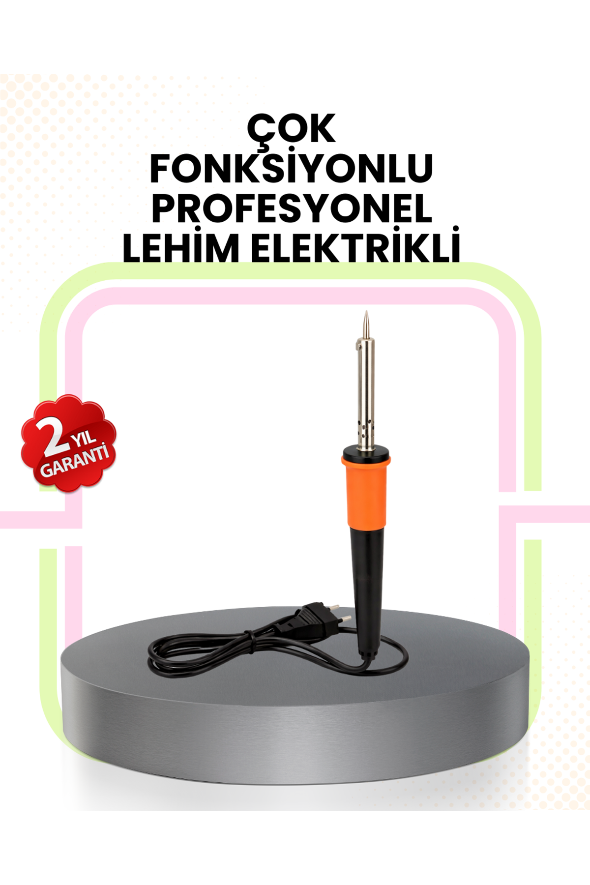Paslanmaz Çelik Isıtma Çekirdekli Lehimleme Havyası