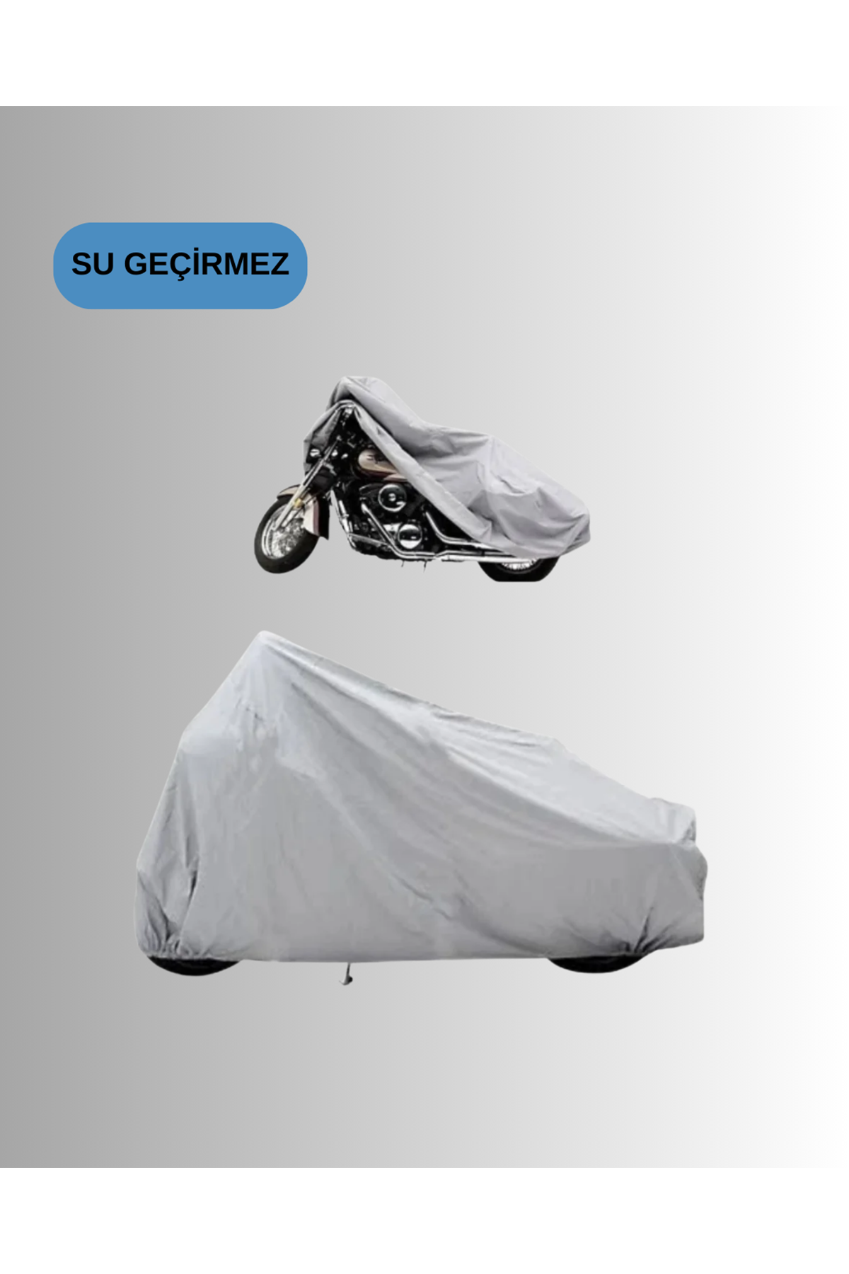 Motosiklet İçin Su Toz ve Güneş Korumalı Branda