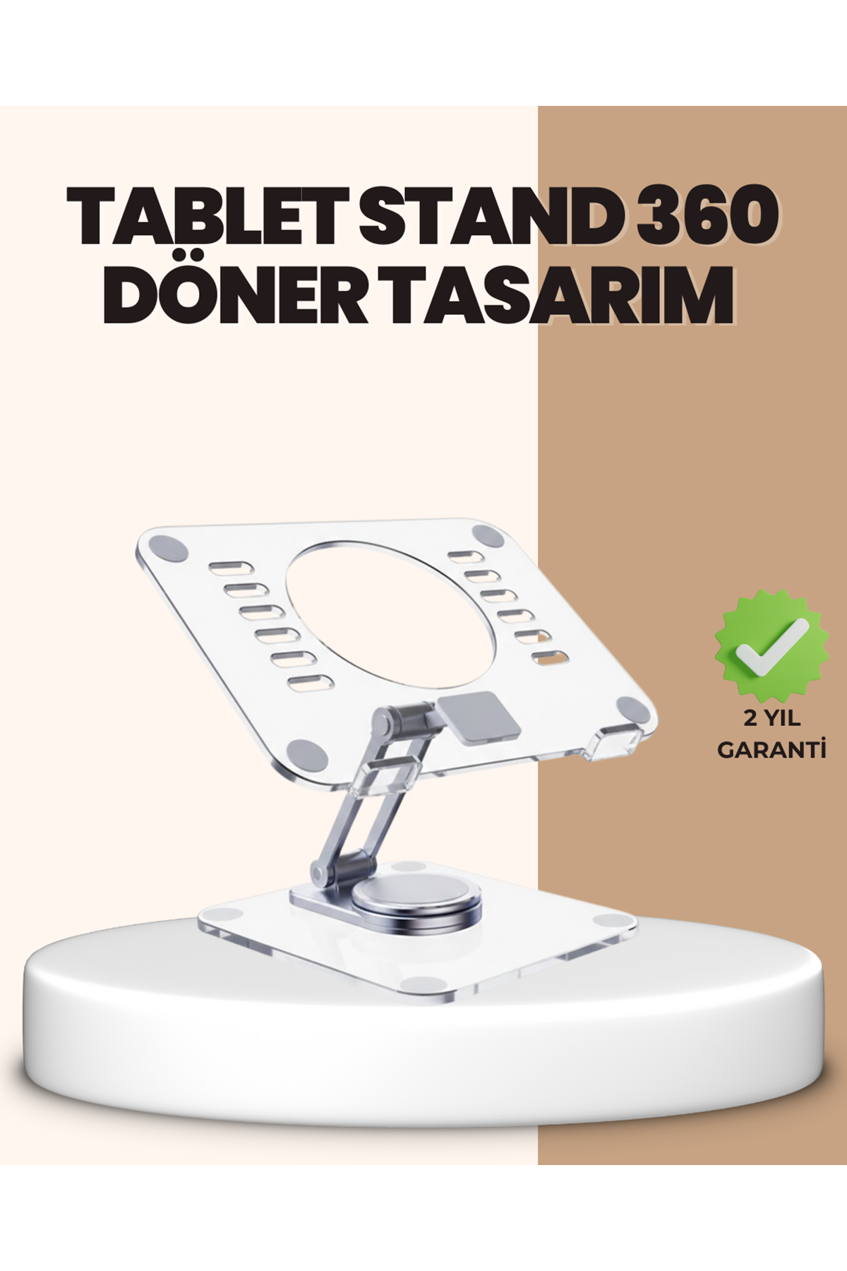 Taşınabilir Katlanır Tablet Braketi Masaüstü Stand
