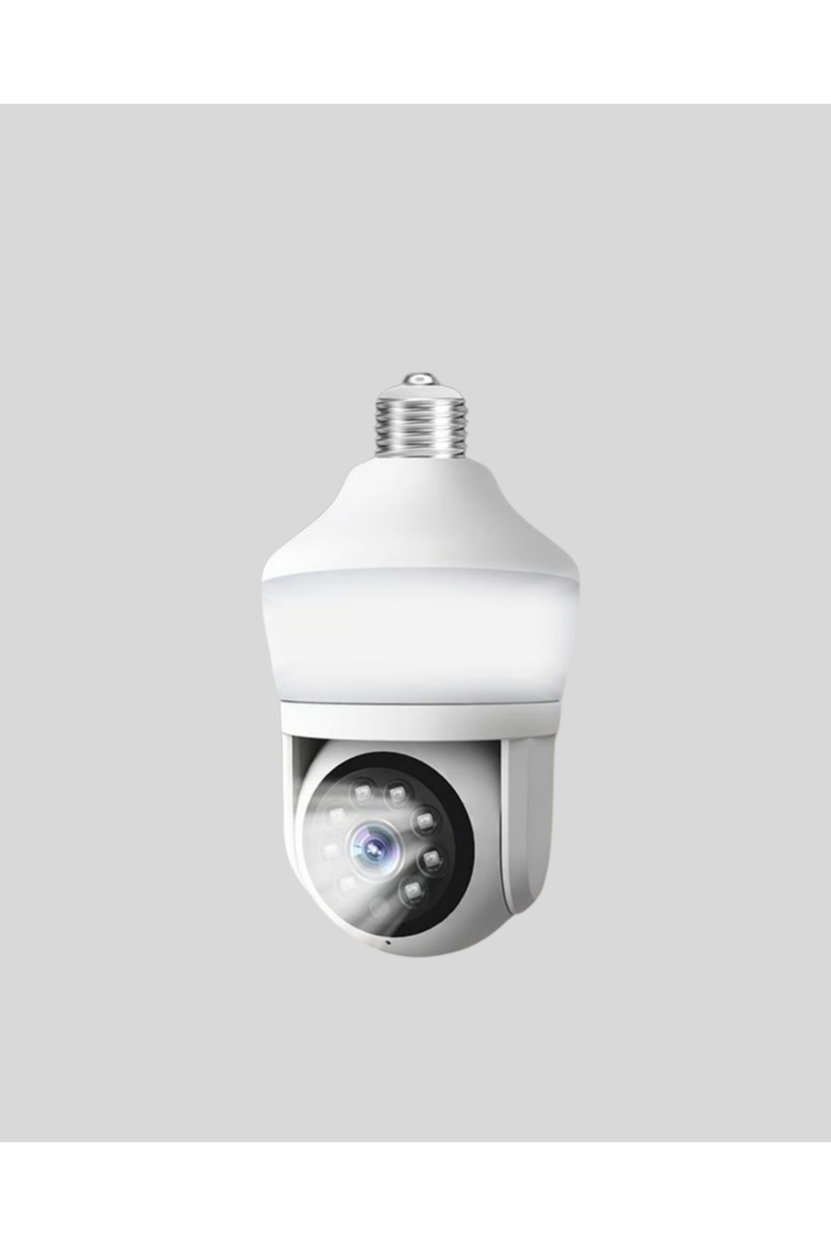 360° Full HD Wi-Fi Akıllı Ampül Kamera Gece Görüşlü
