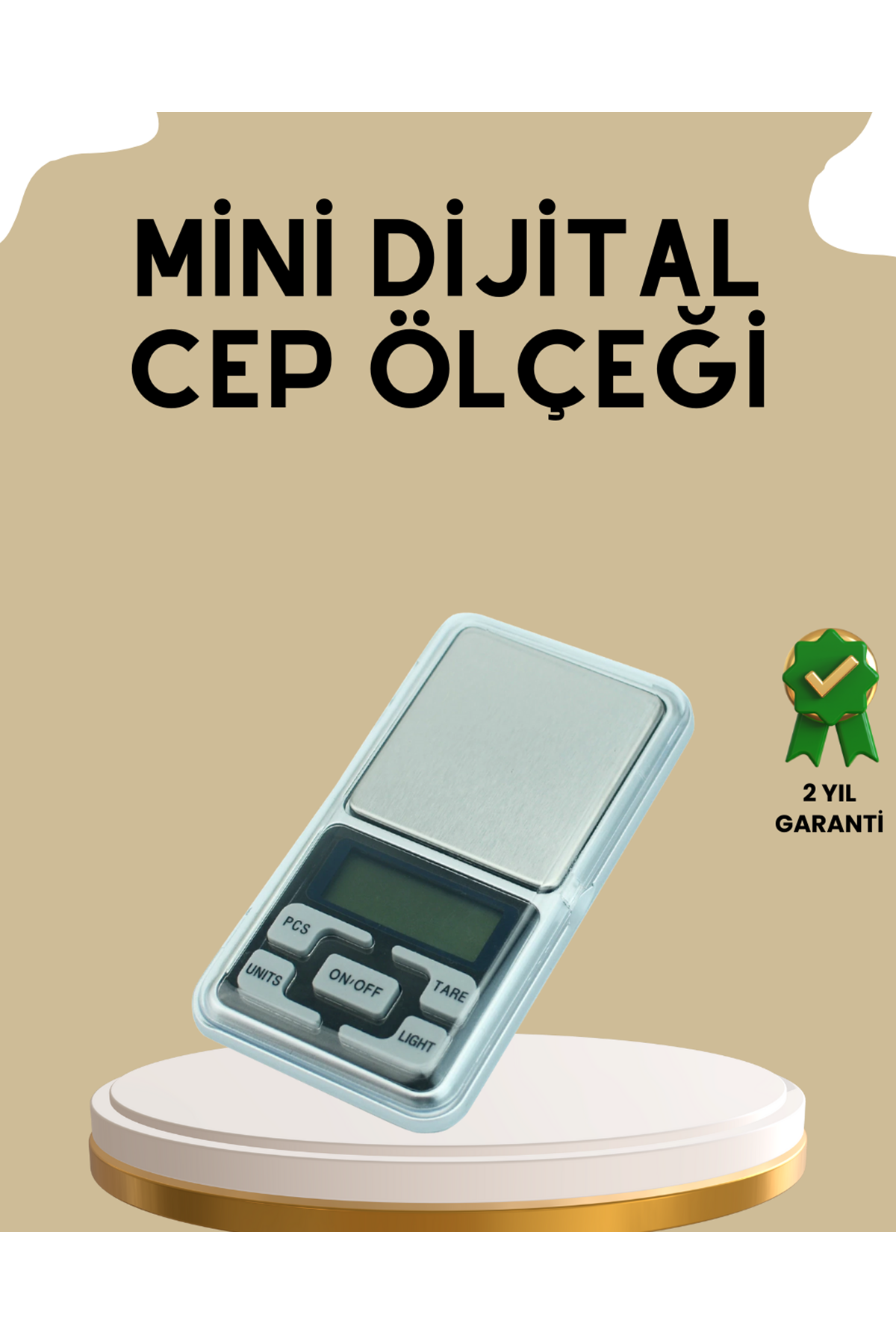 Kapaklı Dijital Cep Terazisi Hassasiyet 300 Gr