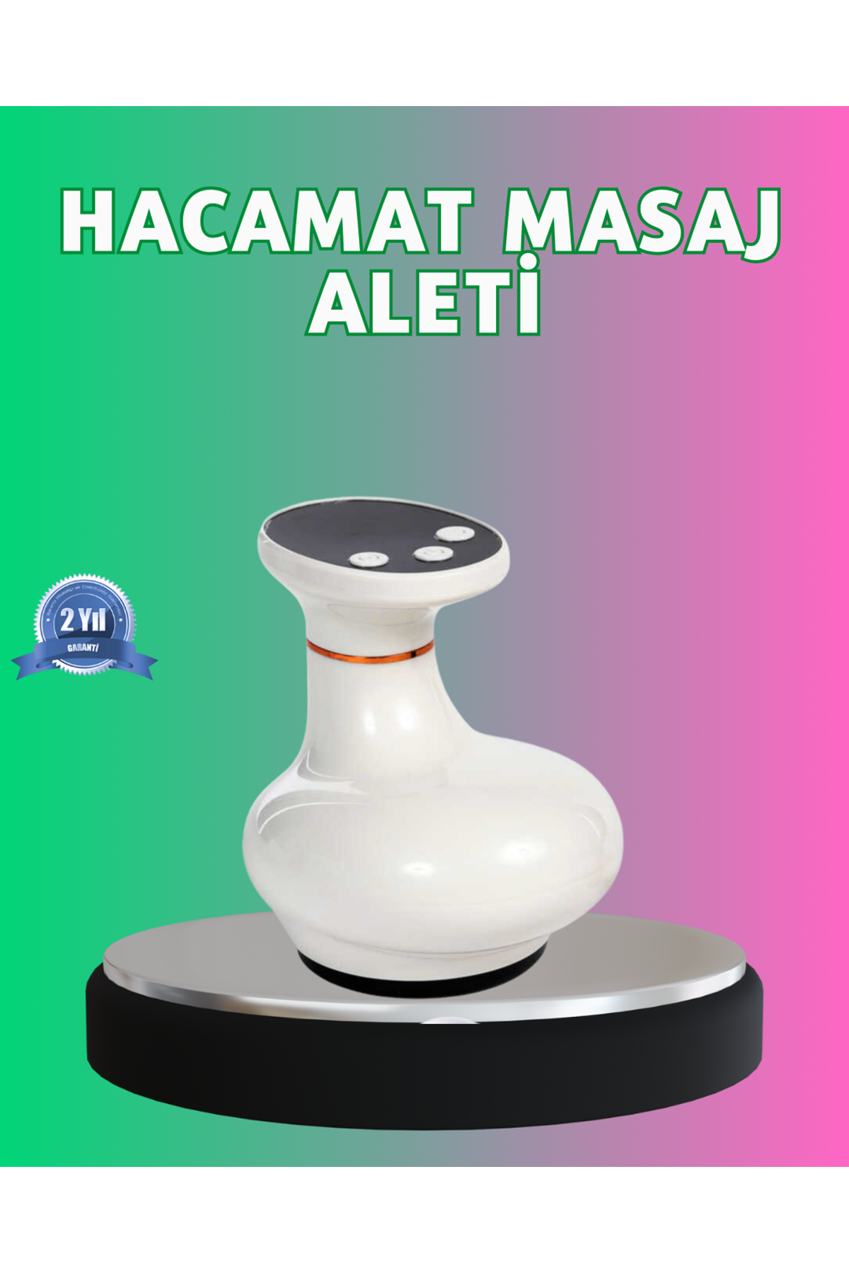 3 Fonksiyonlu Masaj Aleti Cilt Sıkılaştırıcı ve Rahatlatıcı