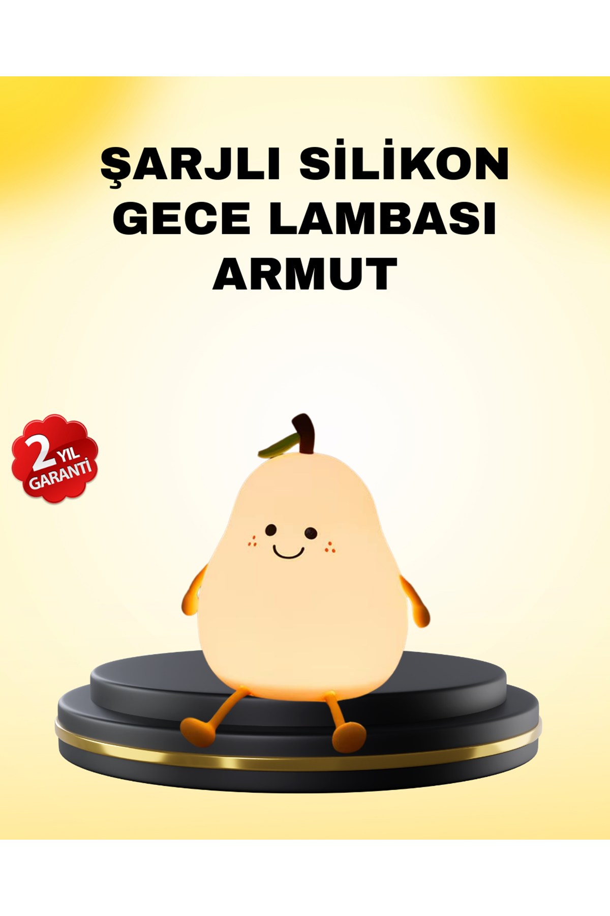 Dekoratif Armut LED Lamba Renk Ayarlı Şarj Edilebilir