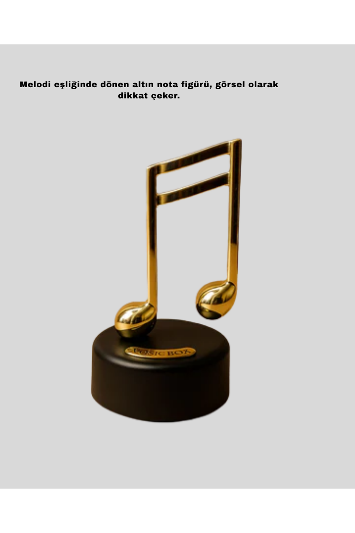 Nota Figürü Müzik Kutusu Melodious Model