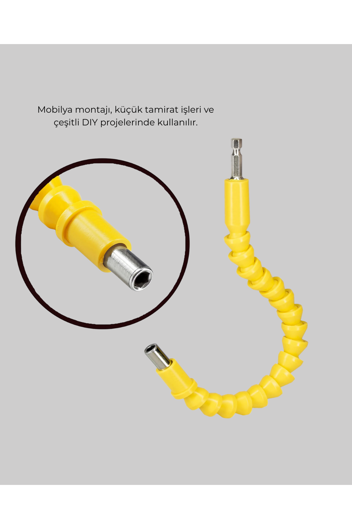 12’li Akrobat Bits Vidalama Seti Esnek Uç Çok Yönlü Kullanım