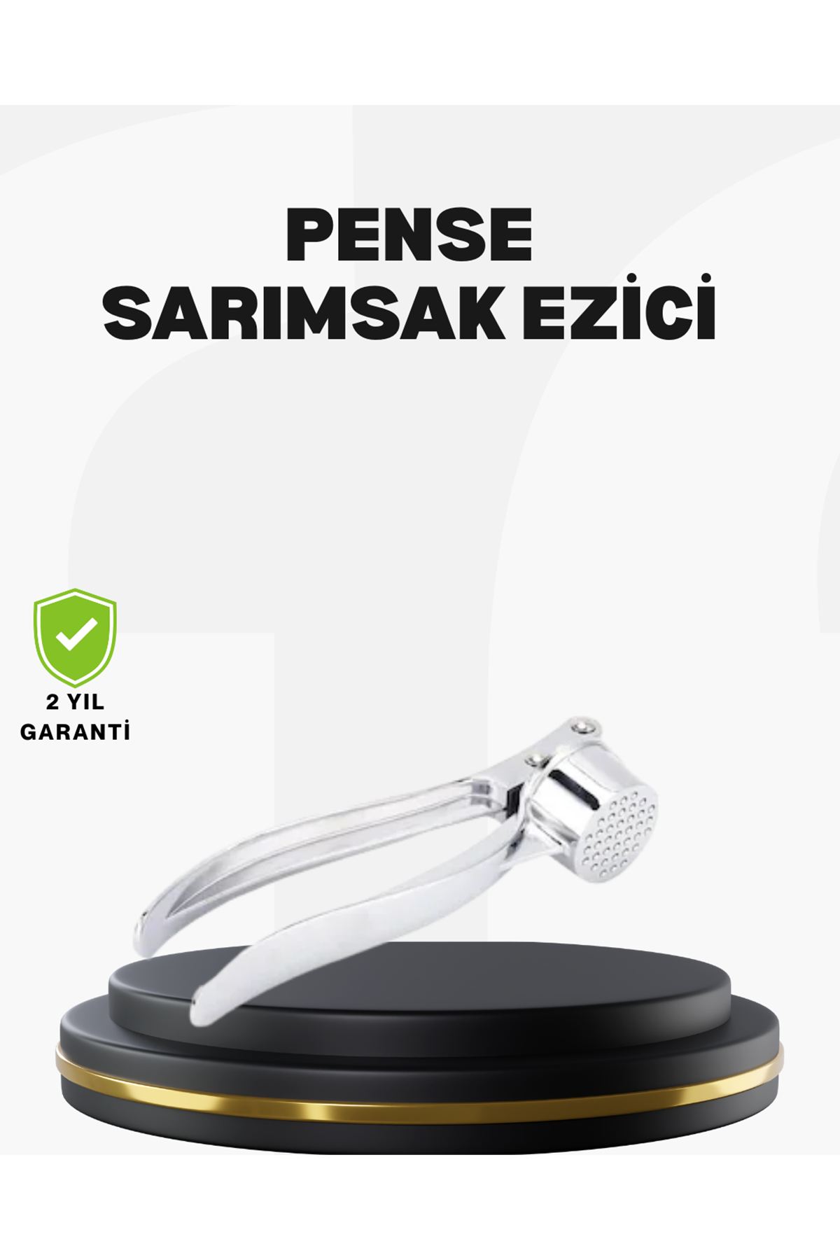 Profesyonel Sarımsak Ezici Sağlam Yapı ve Rahat Kavrama