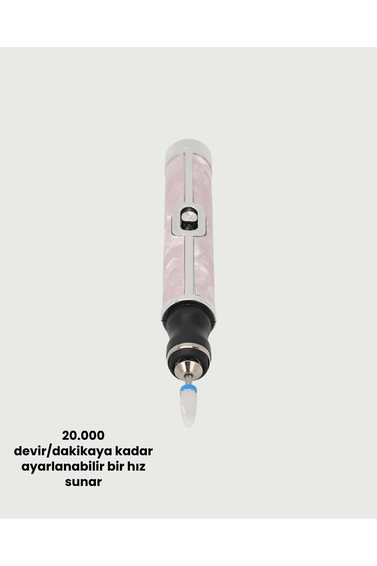 Elektrikli Tırnak Törpüsü Ayarlanabilir Hızlı Manikür Pedikür Cihazı