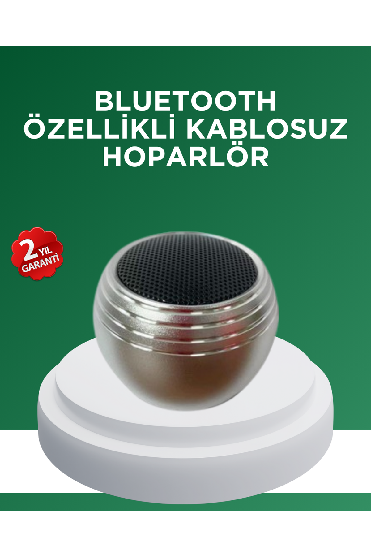 Mini Bluetooth Hoparlör TWS Özellikli Taşınabilir Güçlü Ses