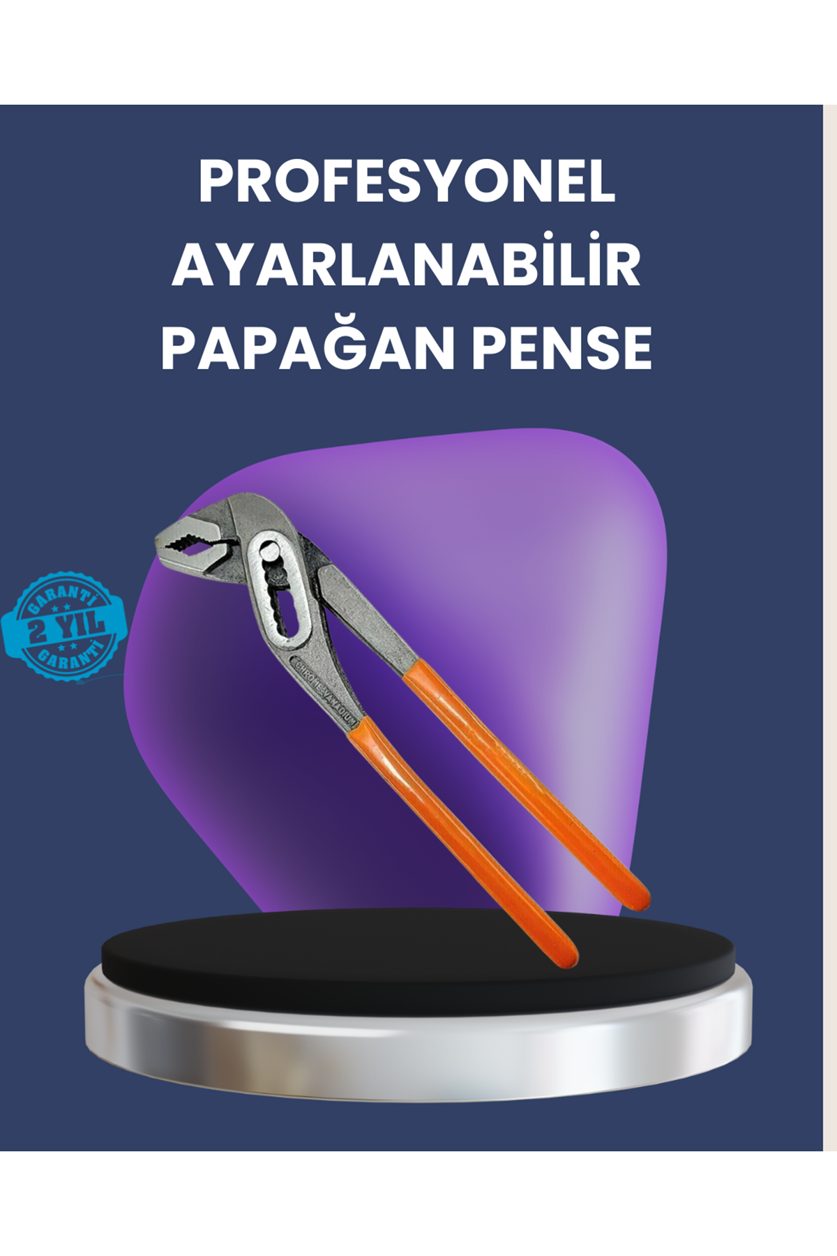 Ayarlanabilir Papağan Pense Çelik Gövde Profesyonel Kurbağacık