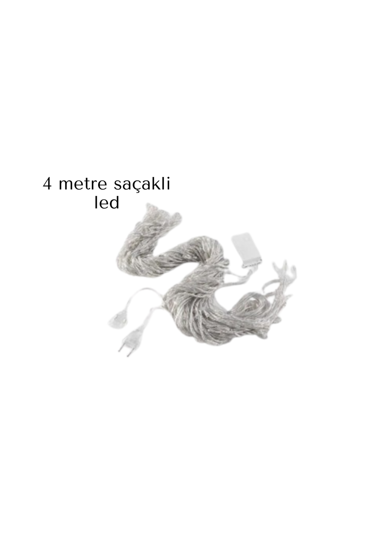 SAÇAKLI 4 METRE PERDE LED