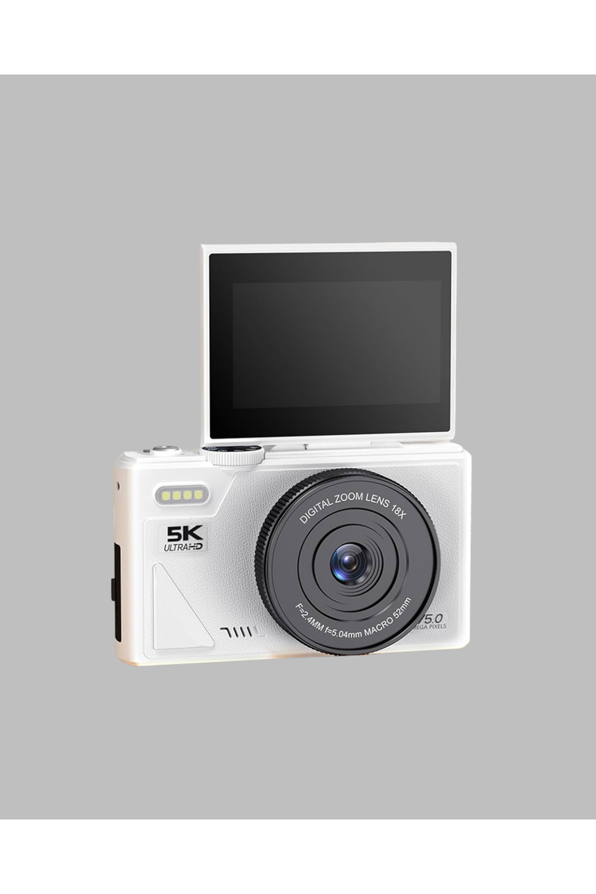 5K 75MP Dijital Kamera WiFi Aktarımlı Otofokus ve 18x Dijital Zoom