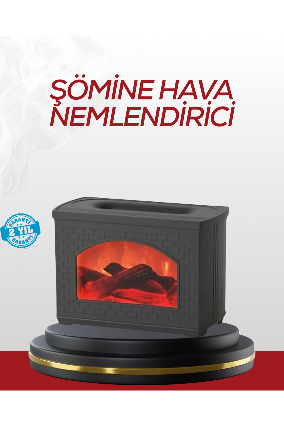 Aromaterapi Difüzör Ultrasonik Sessiz Nemlendirici USB Destekli
