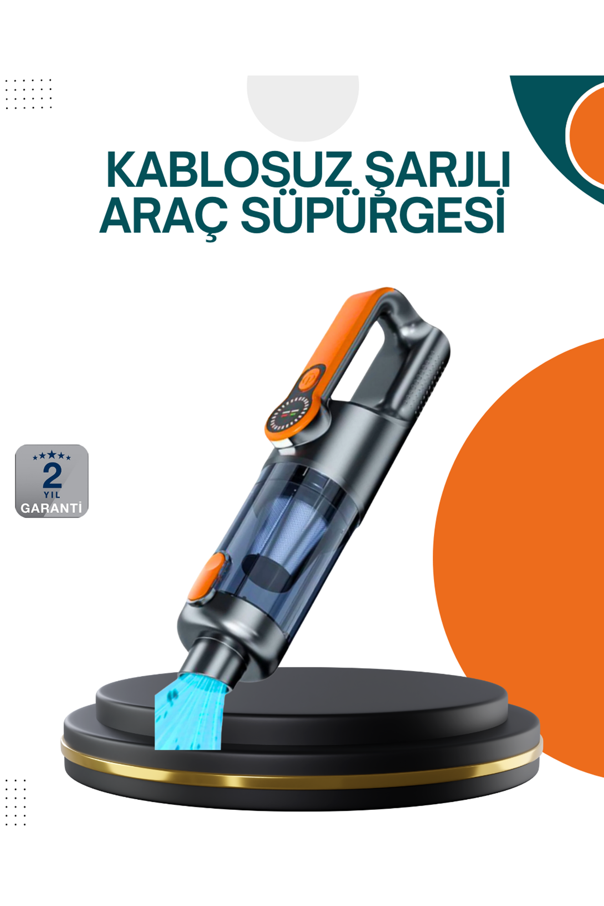 Kablosuz Vakumlu El Süpürgesi Güçlü Performans Çok Amaçlı