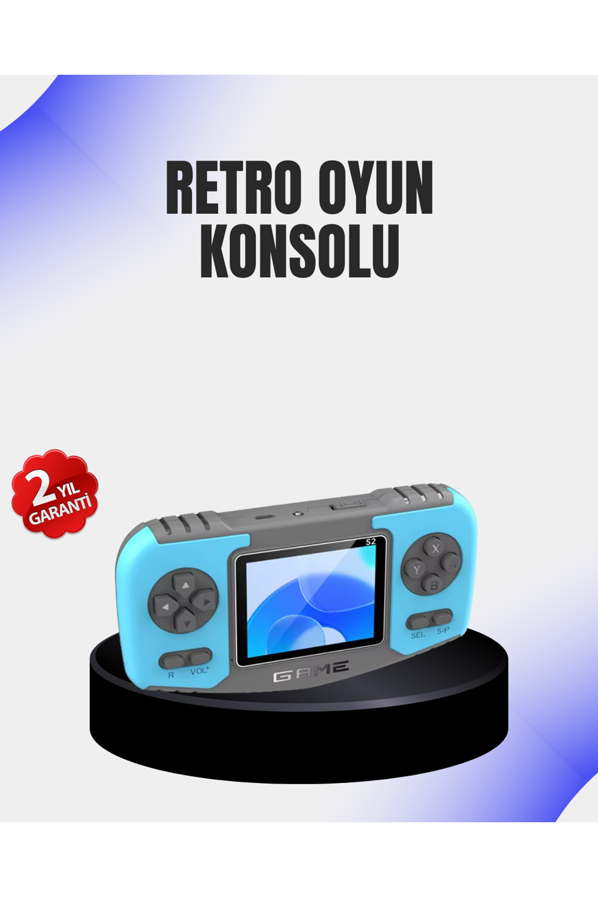 Taşınabilir El Oyun Konsolu Çocuk Gelişimine Uygun Oyun Cihazı