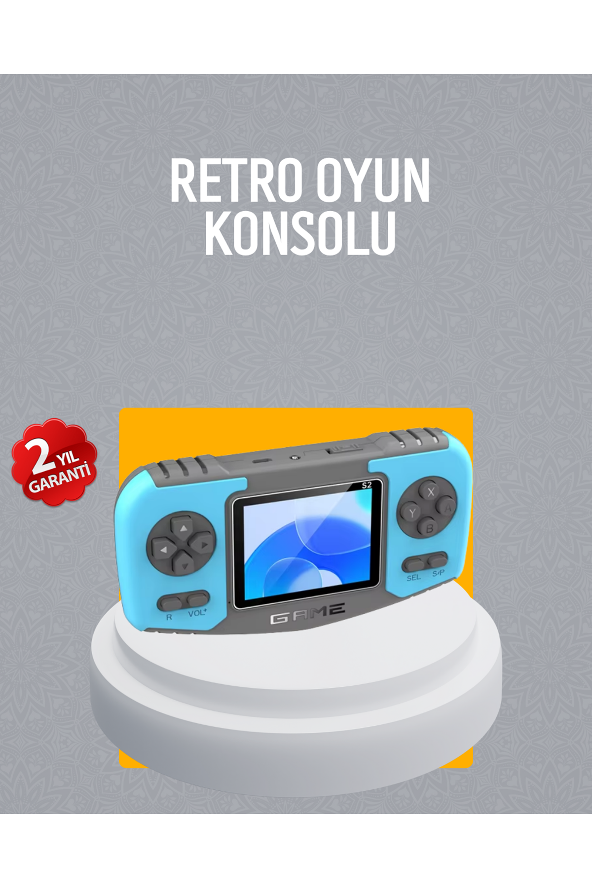 Mini Arcade Oyun Konsolu Hafif Taşınabilir Çocuk Hediyelik