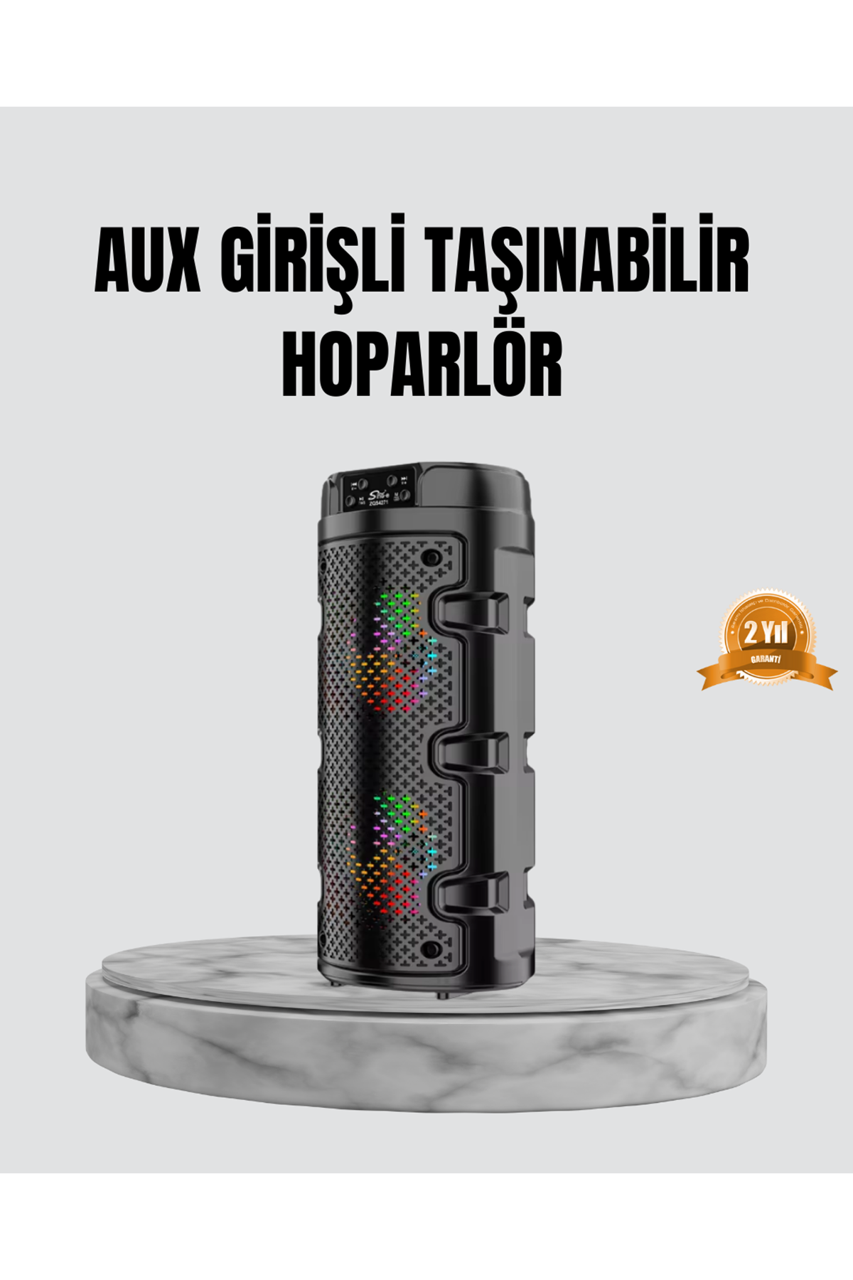 Taşınabilir Bluetooth Hoparlör Çift Sürücü Güçlü Bas HD Ses Çoklu Bağlantı