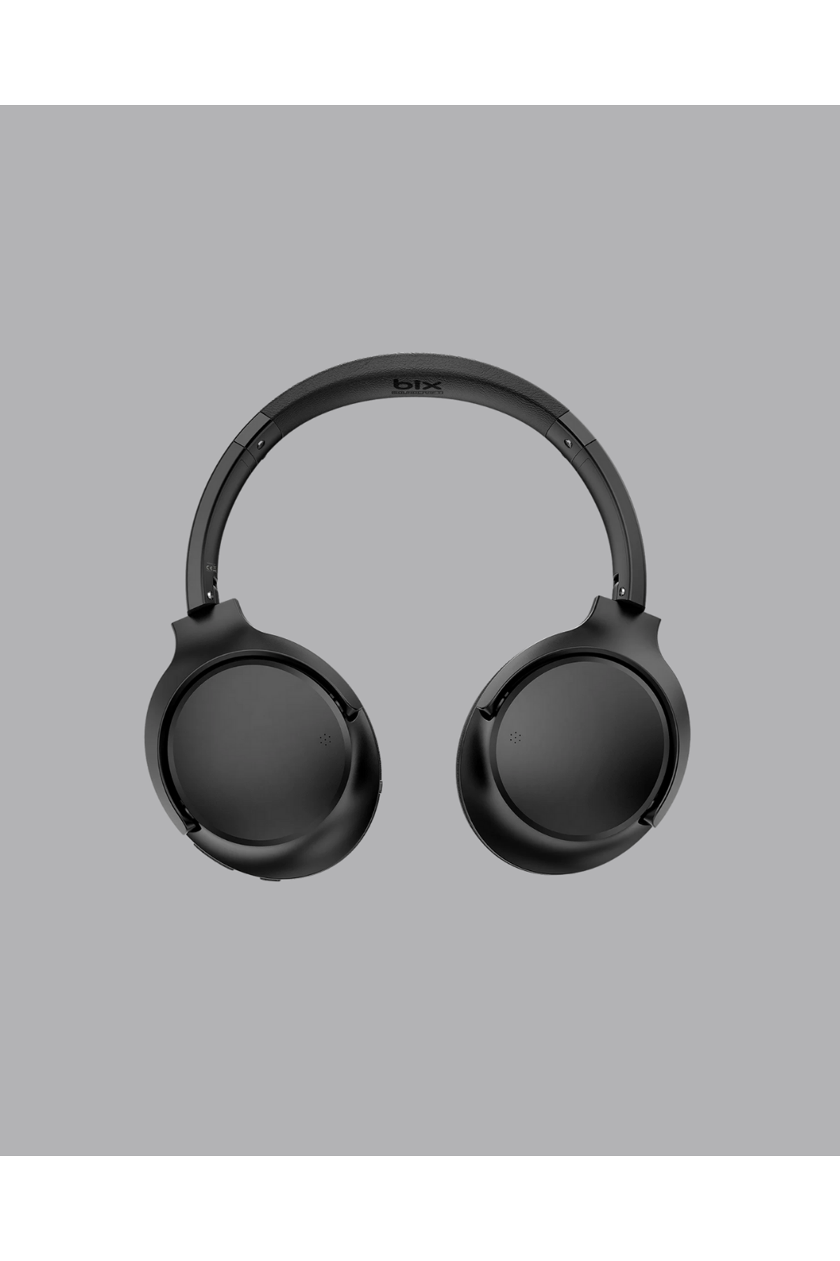 Siyah Kablosuz Bluetooth Kulaklık 300 mAh Hızlı Şarj Katlanabilir Pedli