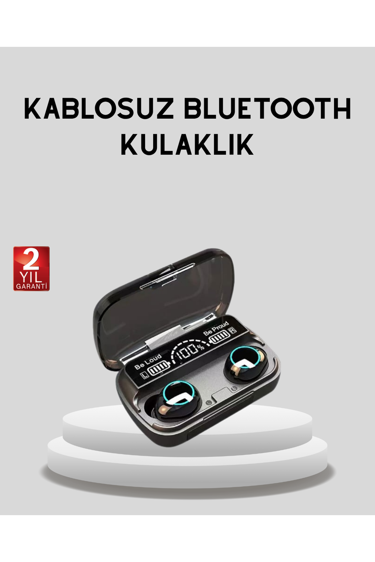 Bluetooth 5.1 M10 TWS Kulaklık Ergonomik Tasarım Yüksek Ses Kaliteli