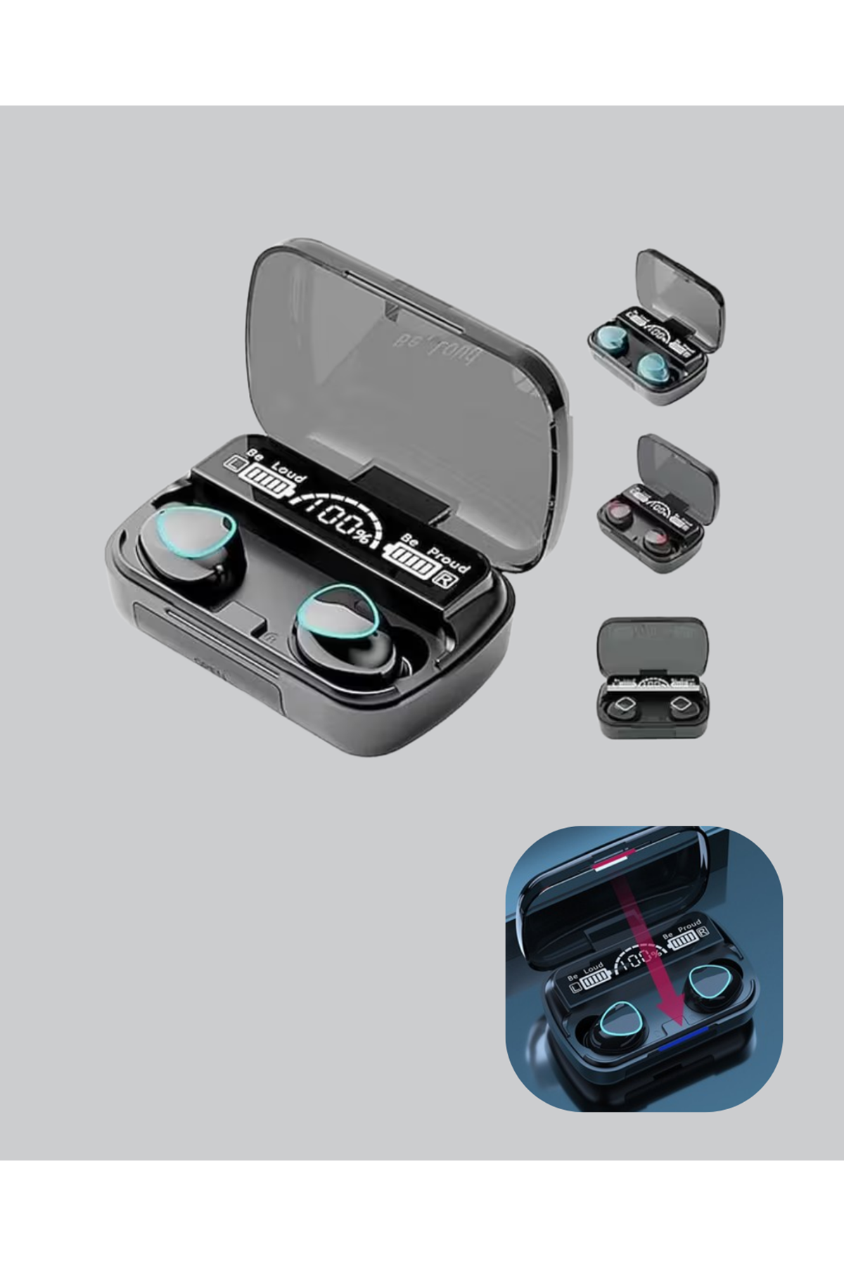 Kablosuz Bluetooth Kulaklık 5.1 Uzun Pil Ömrü Gürültü Engelleme