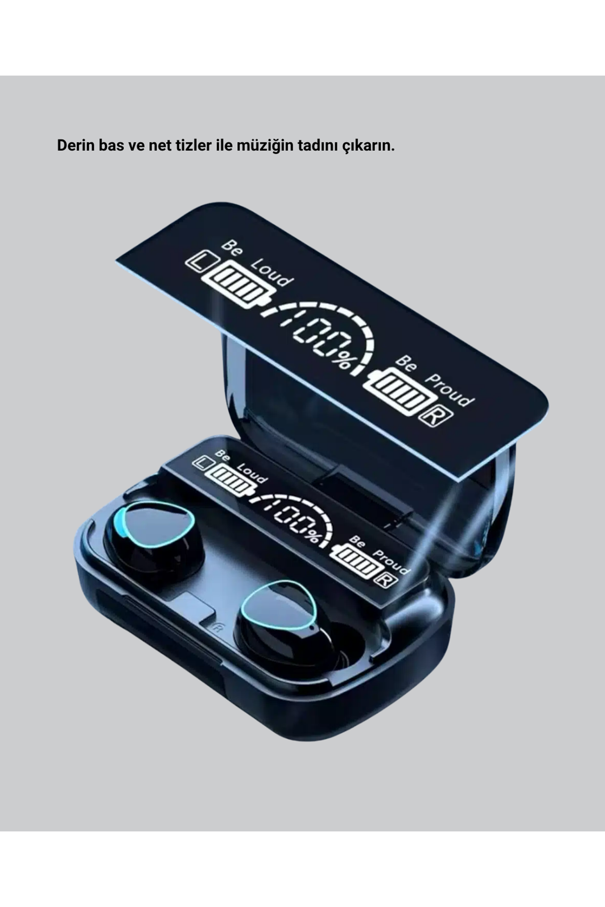 Kablosuz Bluetooth Kulaklık 5.1 Uzun Pil Ömrü Gürültü Engelleme