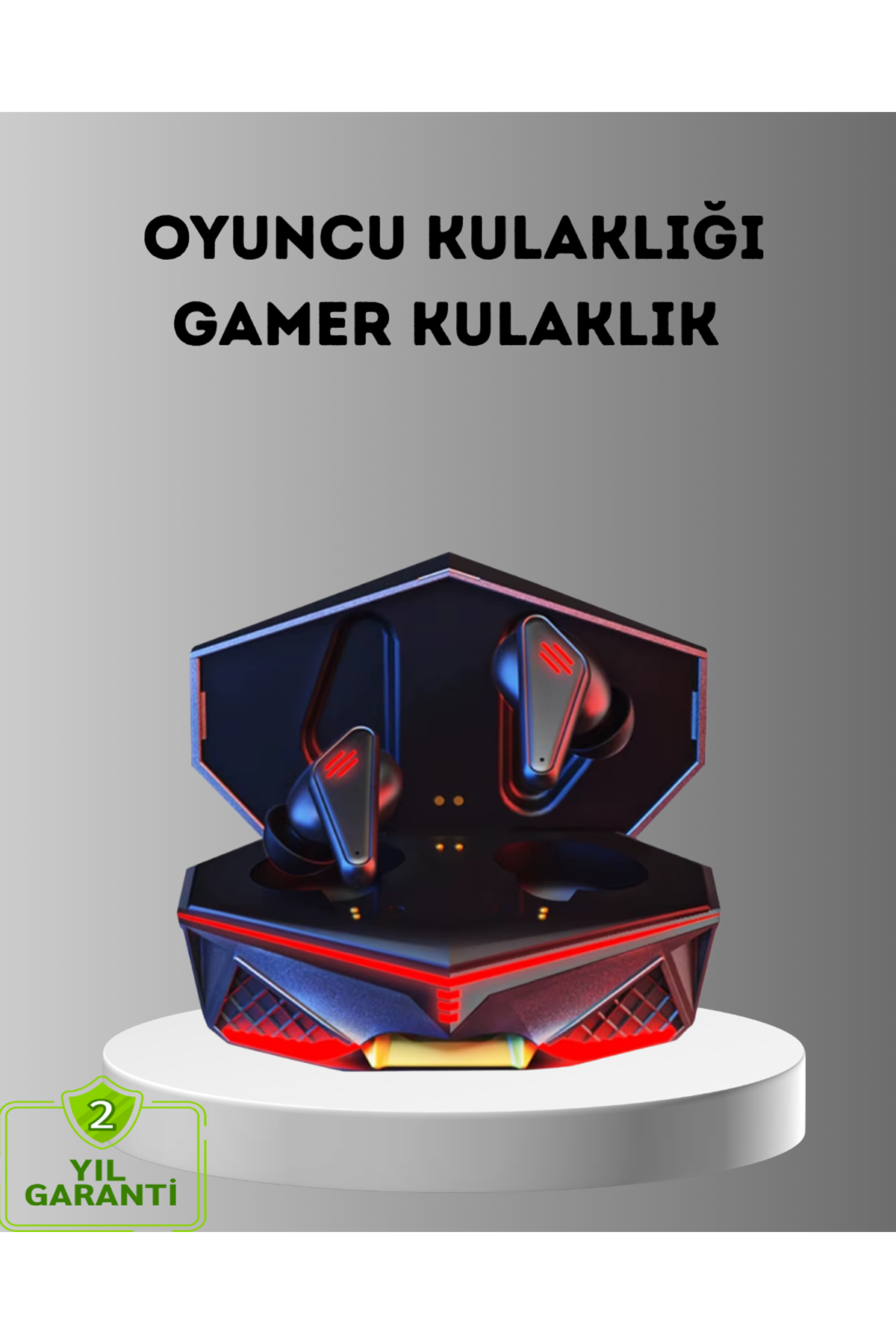 Gürültü Engelleme Özellikli Kablosuz Bluetooth Kulaklık Dokunmatik