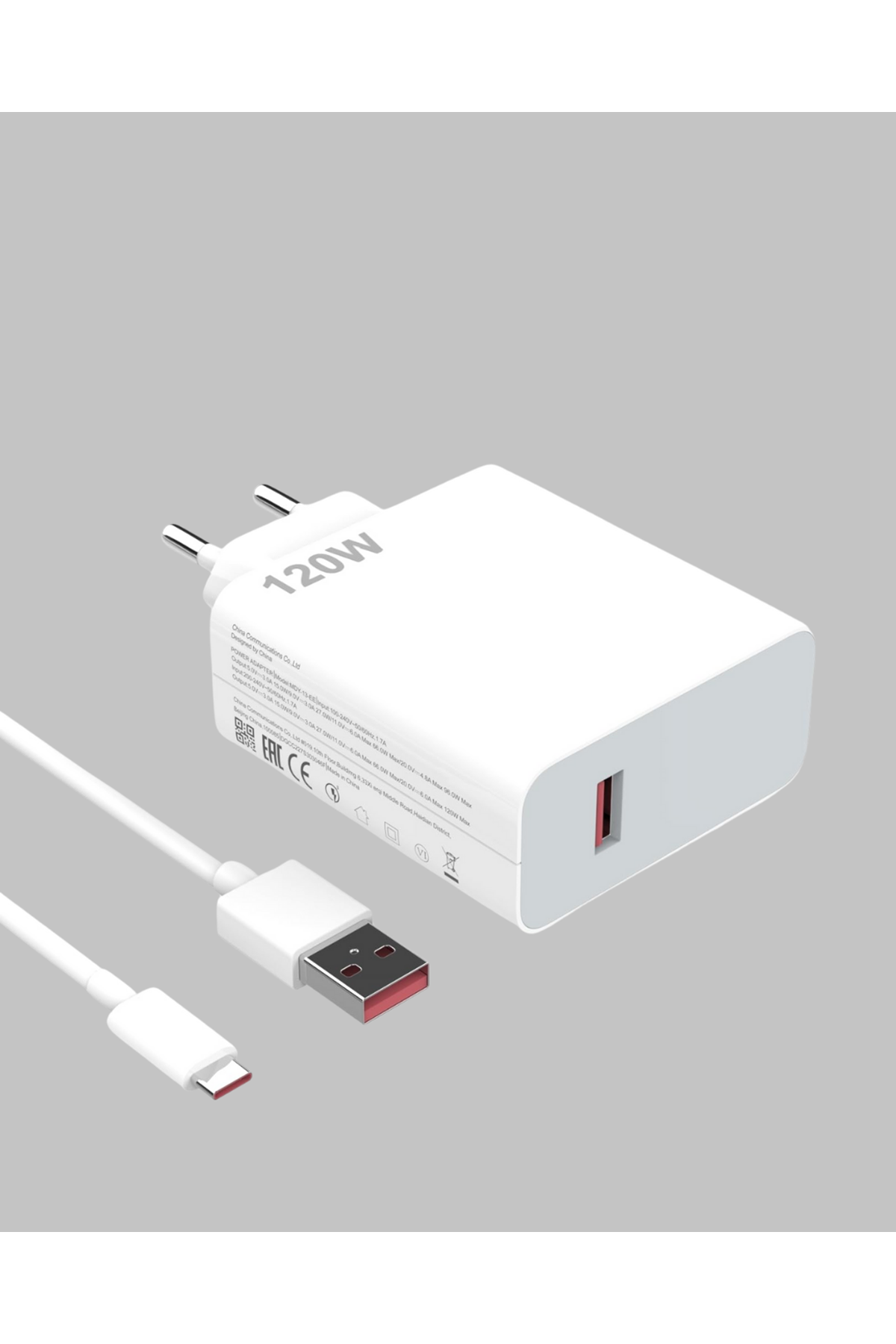 120W USB-C Şarj Adaptörü Süper Hızlı Şarj Güç Kaynağı Seti