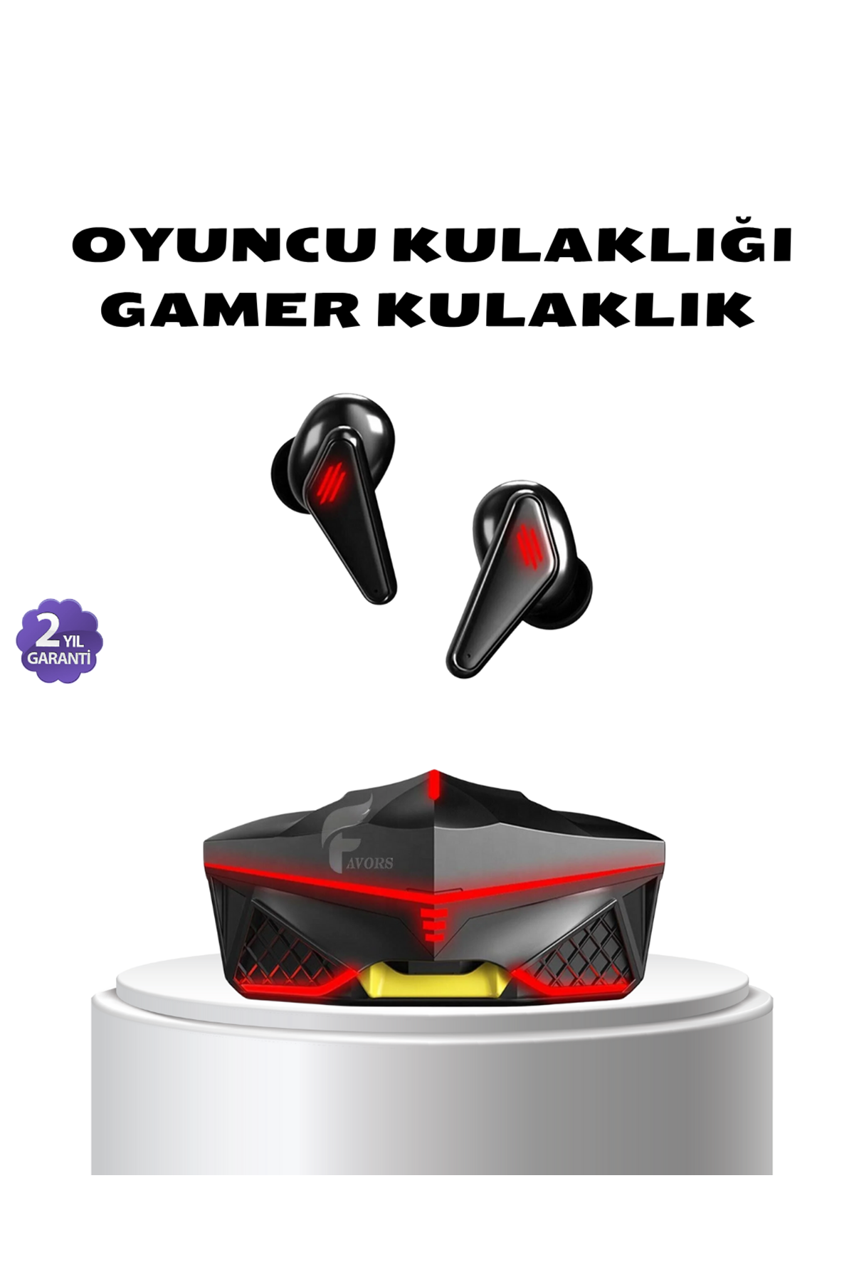 Kablosuz Bluetooth Kulaklık 5.0 Dokunmatik Kontrol Gürültü Engelleme