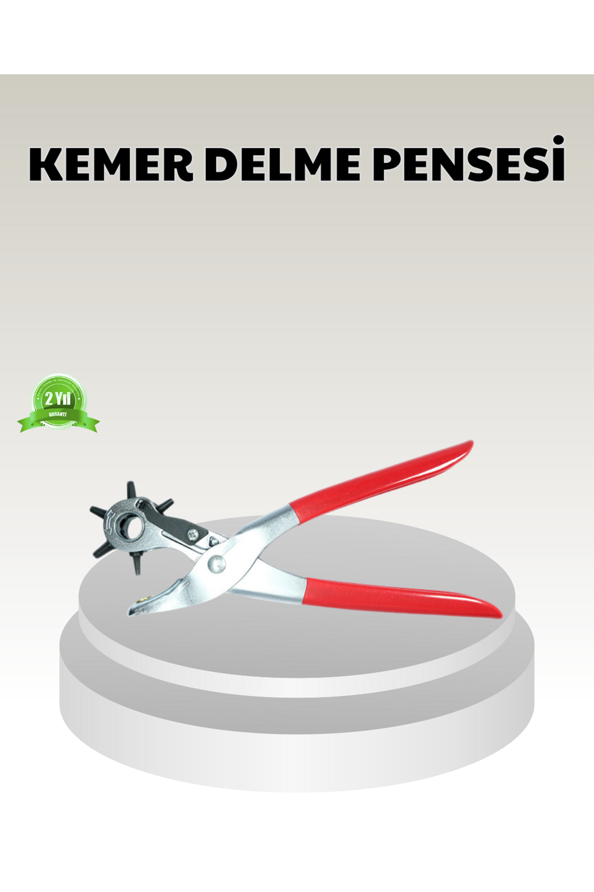 6 Başlıklı Kemer Delme Pense Paslanmaz Çelik Çok Amaçlı