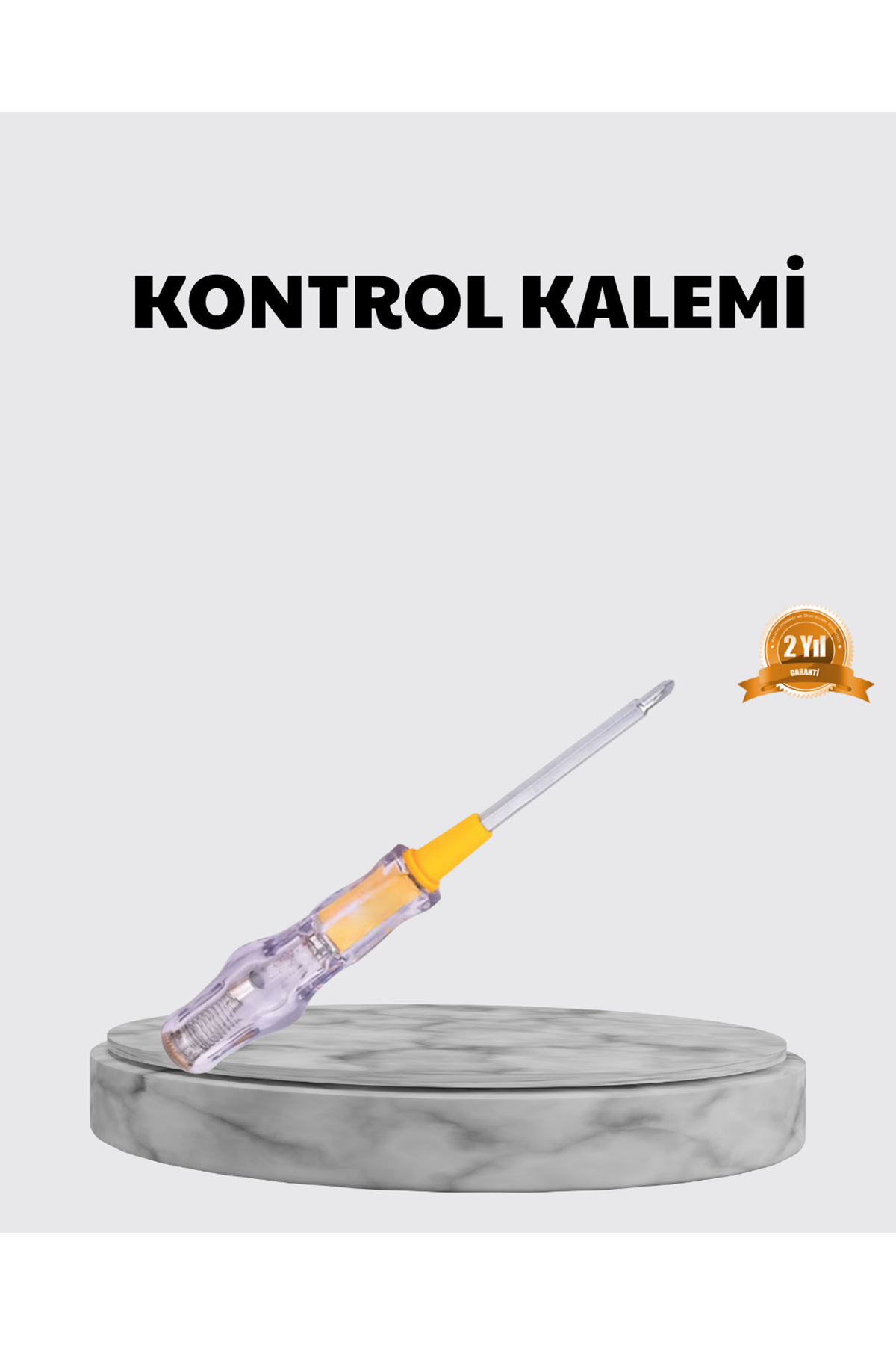 110-220V Elektrik Test Kalemi Korozyona Dayanıklı Nikel Kaplamalı