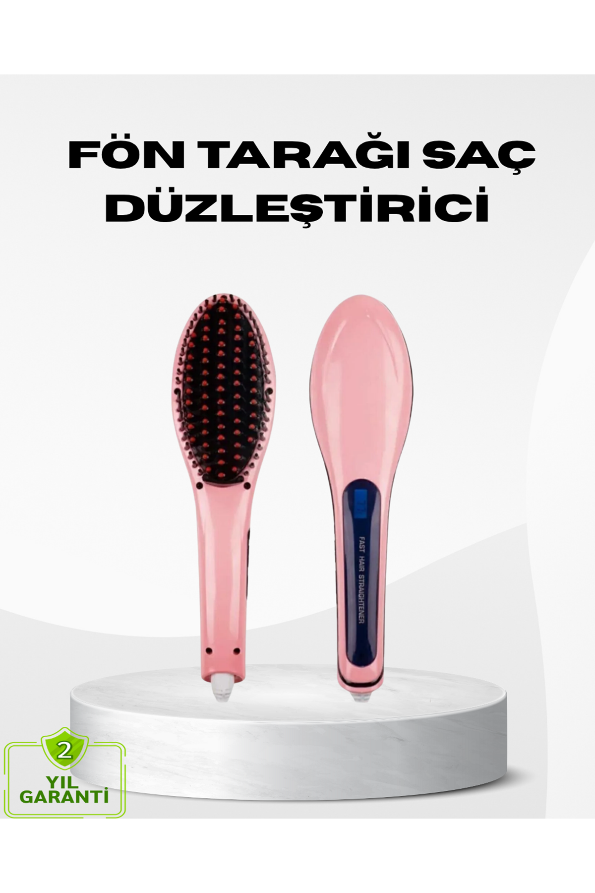 Seramik Plakalı Saç Düzleştirici Hızlı Isınan 5 Kademe Isı Ayarlı