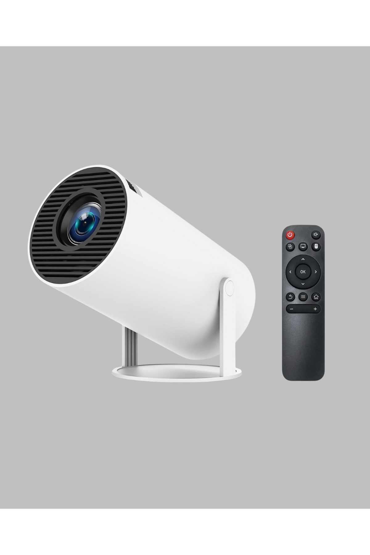 Full HD 4K Uyumlu Projeksiyon Cihazı 130 İnç Geniş Ekran Destekli