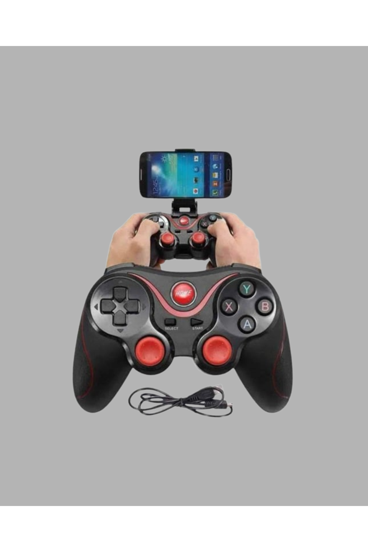 Kablosuz Bluetooth Oyun Kolu Mobil TV PC Uyumlu Ergonomik Tasarım