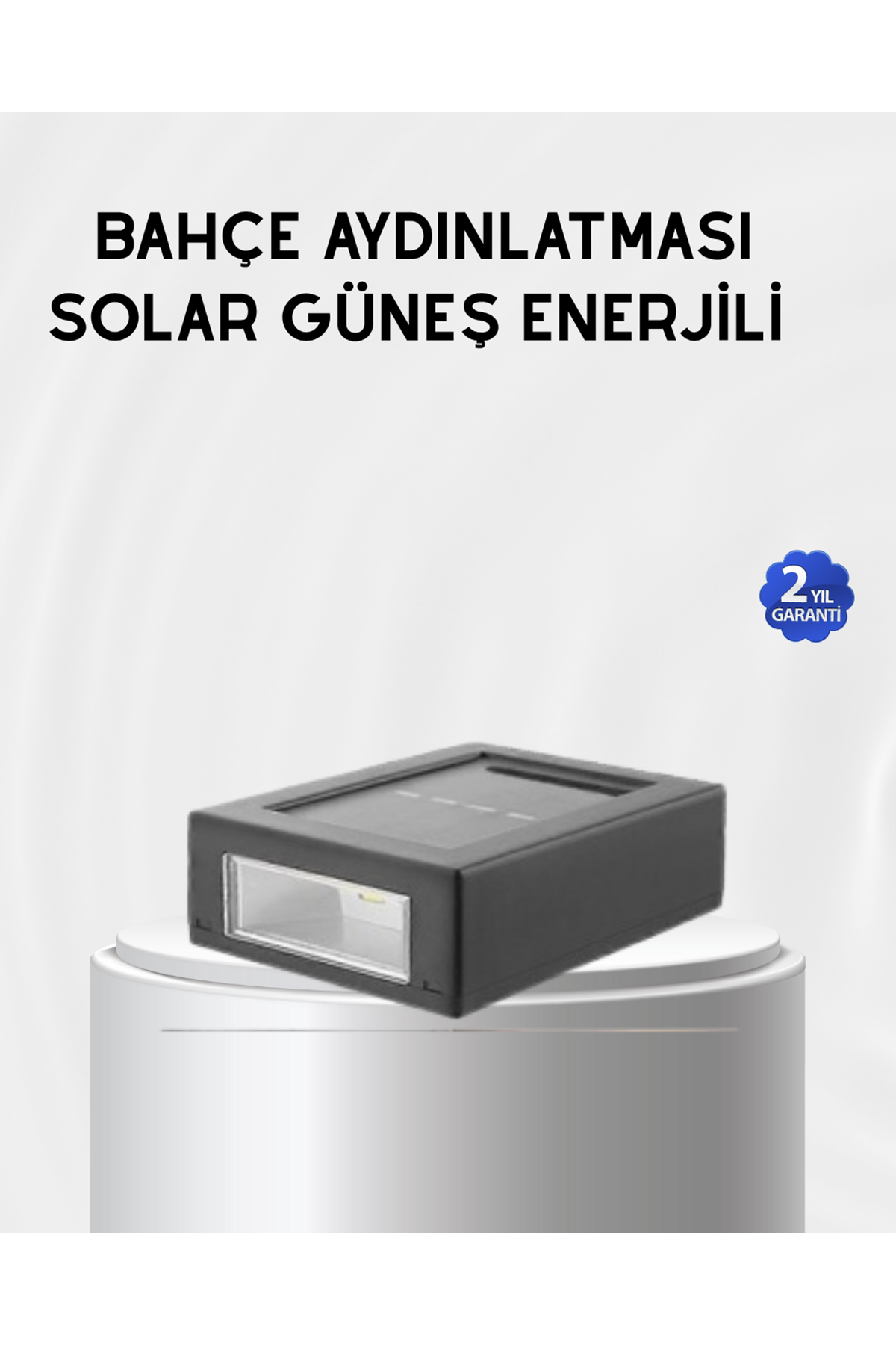 Güneş Enerjili Su Geçirmez Bahçe Apliği Uzun Ömürlü LED’li