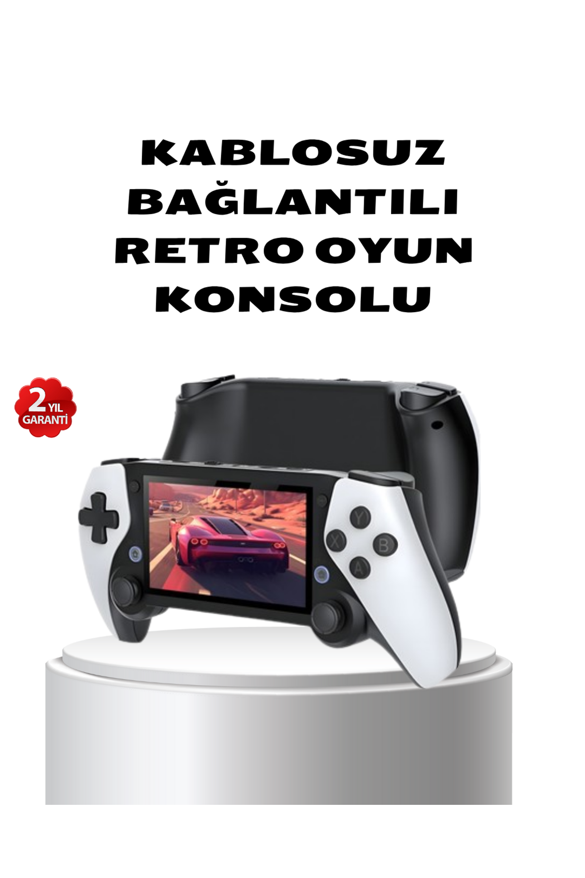 Taşınabilir Retro Oyun Konsolu – 4.3 İnç Ekran, 64 GB Hafıza ve Klasik Oyun Arşivi