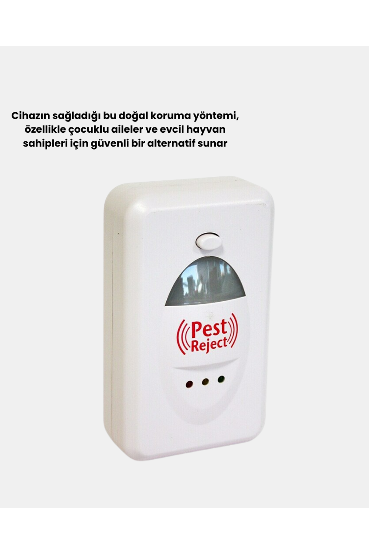 Ultrasonik Haşere Kovucu Cihaz – Sessiz, Kimyasalsız ve Etkili Koruma