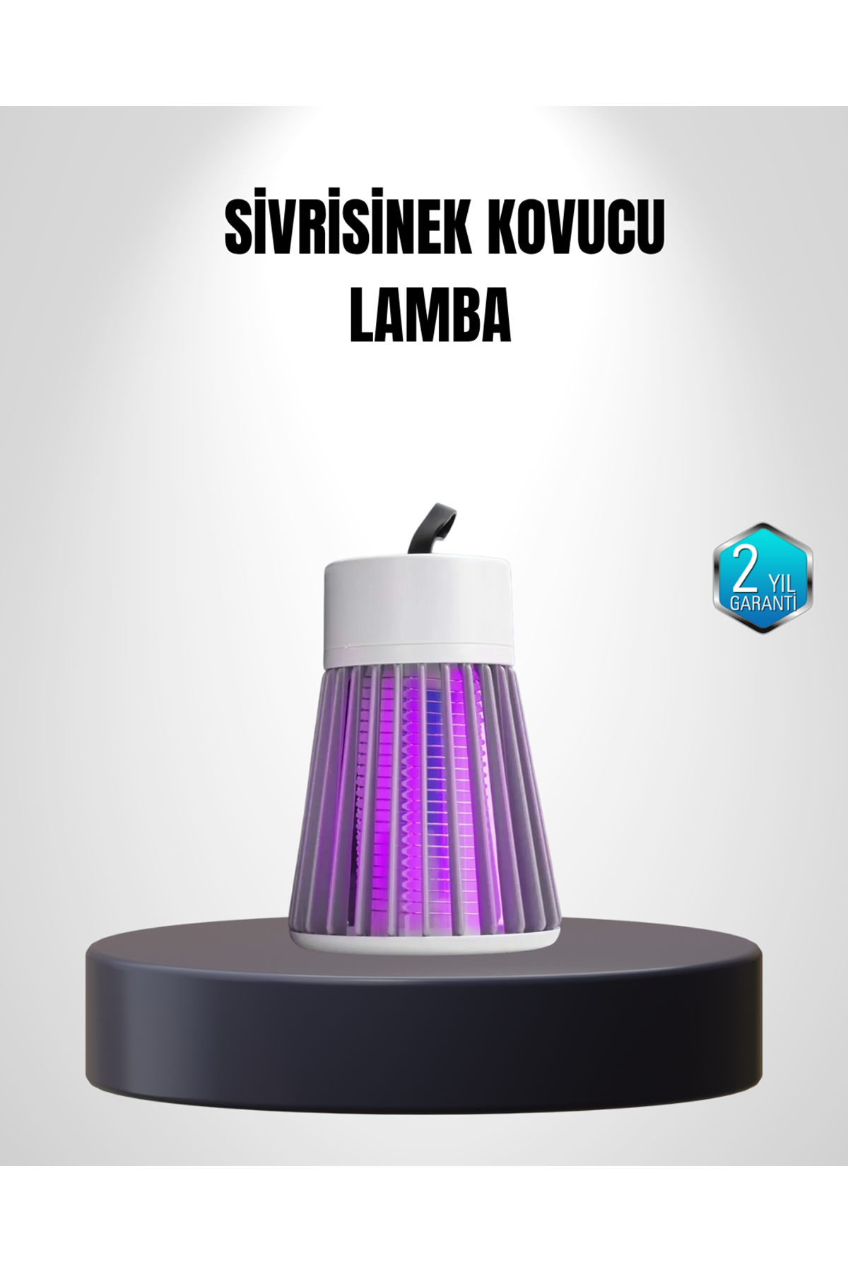 2000 mAh Şarjlı Sivrisinek Kovucu Lamba – Kimyasalsız, Güvenli ve Taşınabilir