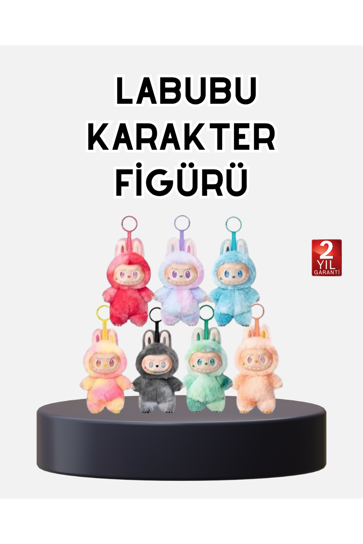 Labubu Koleksiyonluk Peluş Oyuncak – Yumuşak Kumaşlı, Dekoratif Tasarım, Hediyelik