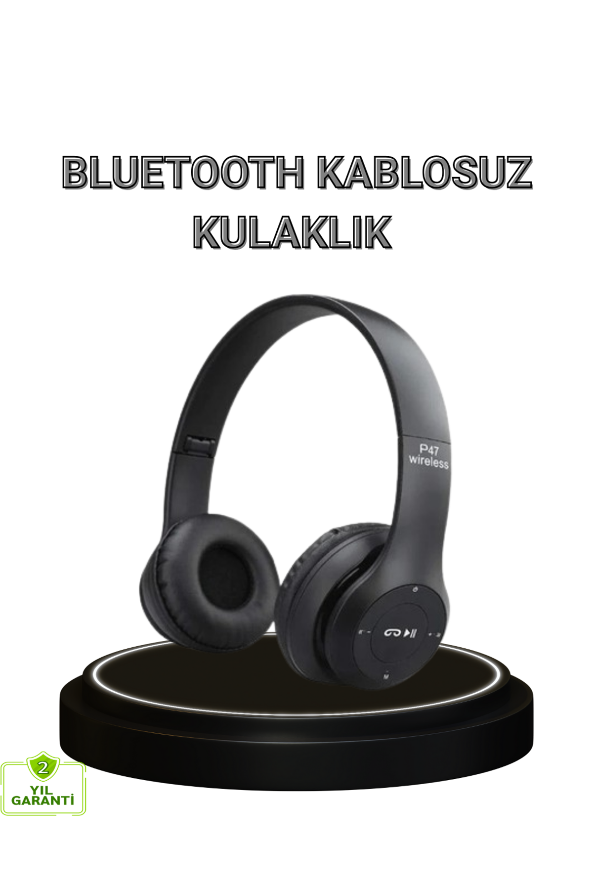 Kablosuz Kulaklık – Ergonomik Tasarım ve Uzun Pil Ömrü