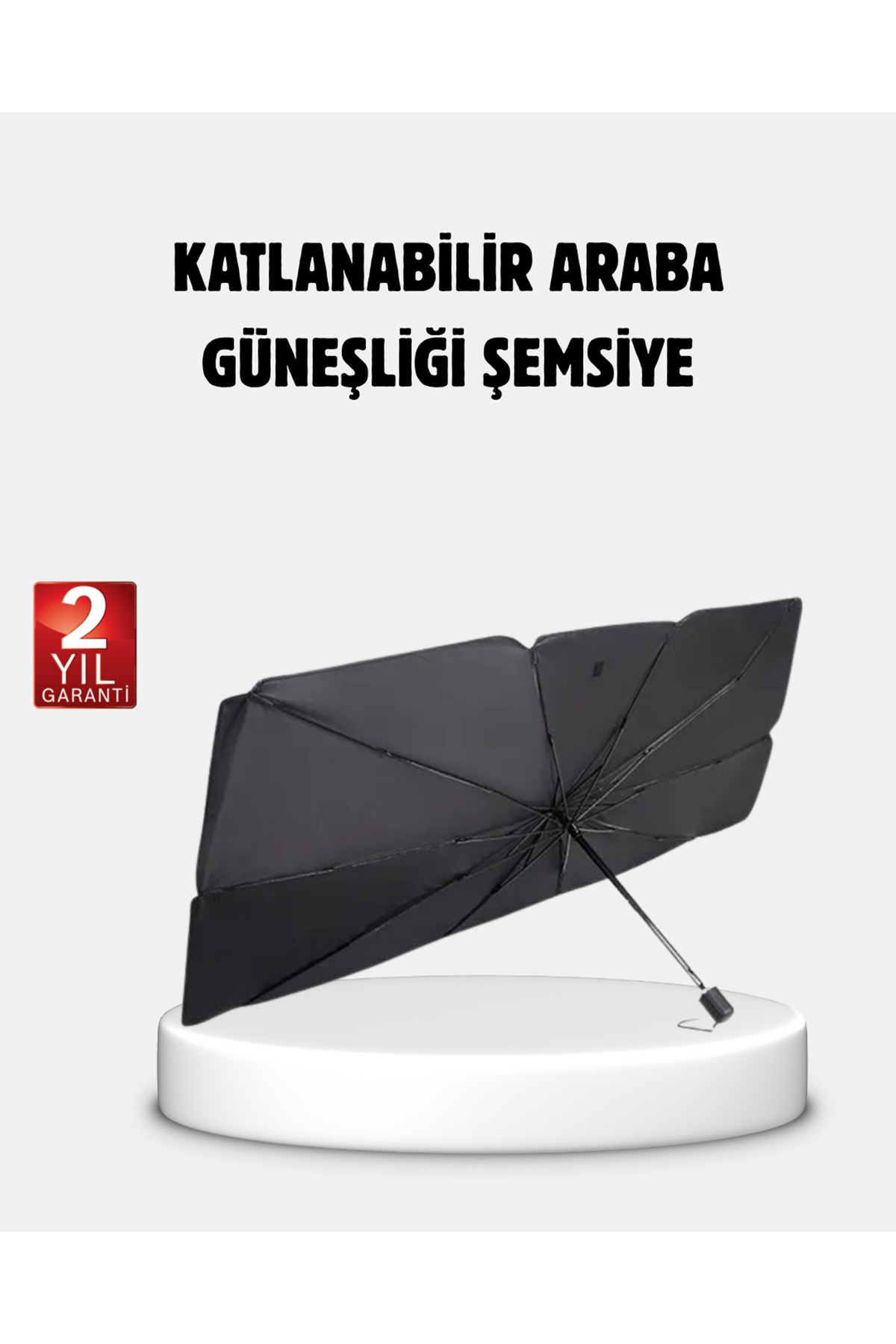 360° Ayarlanabilir Ön Cam Güneşliği – Pratik Kullanım ve Dayanıklı Yapı