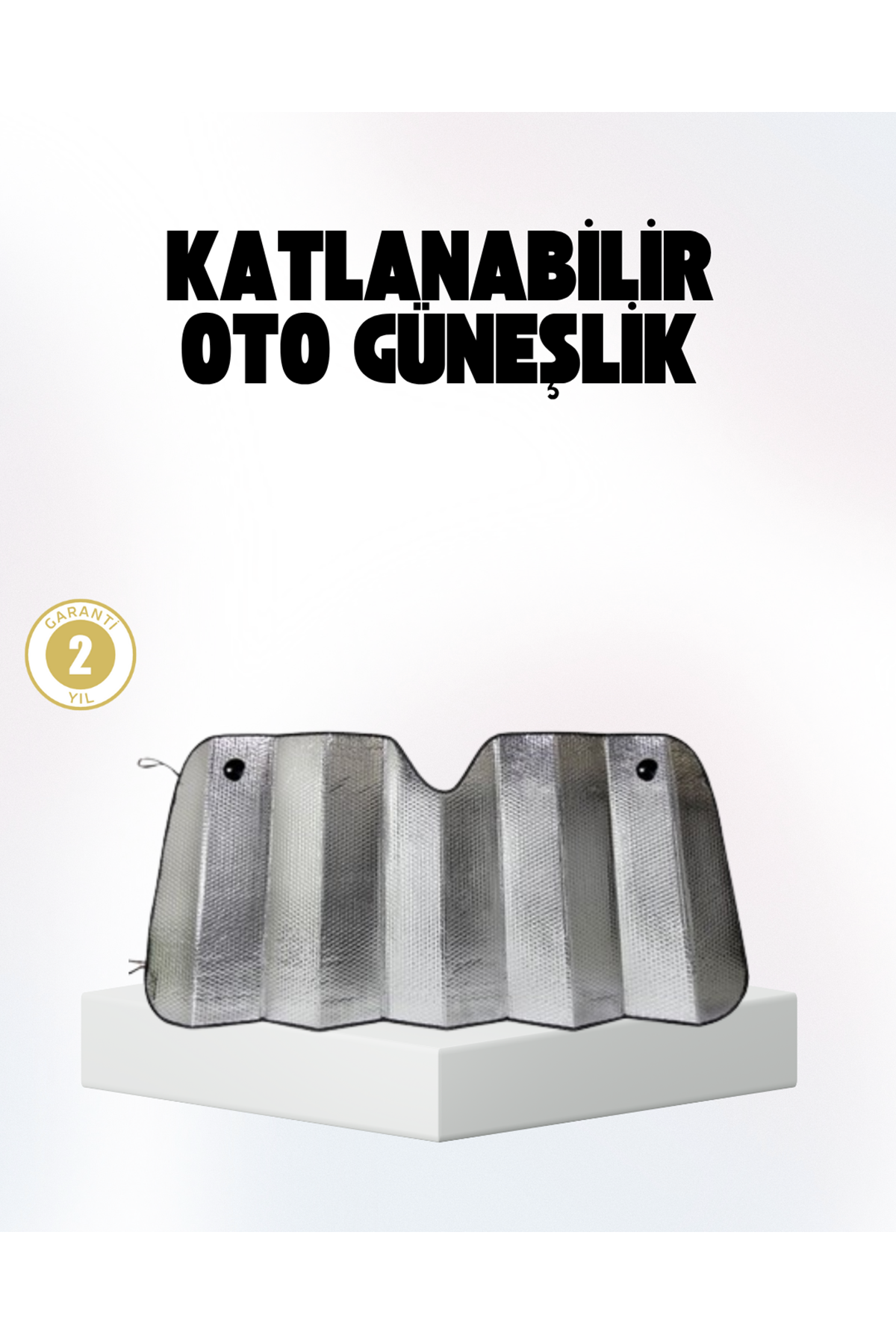 Otomobil Güneşliği – Katlanabilir Tasarım ve Süngerli Isı Yalıtımı