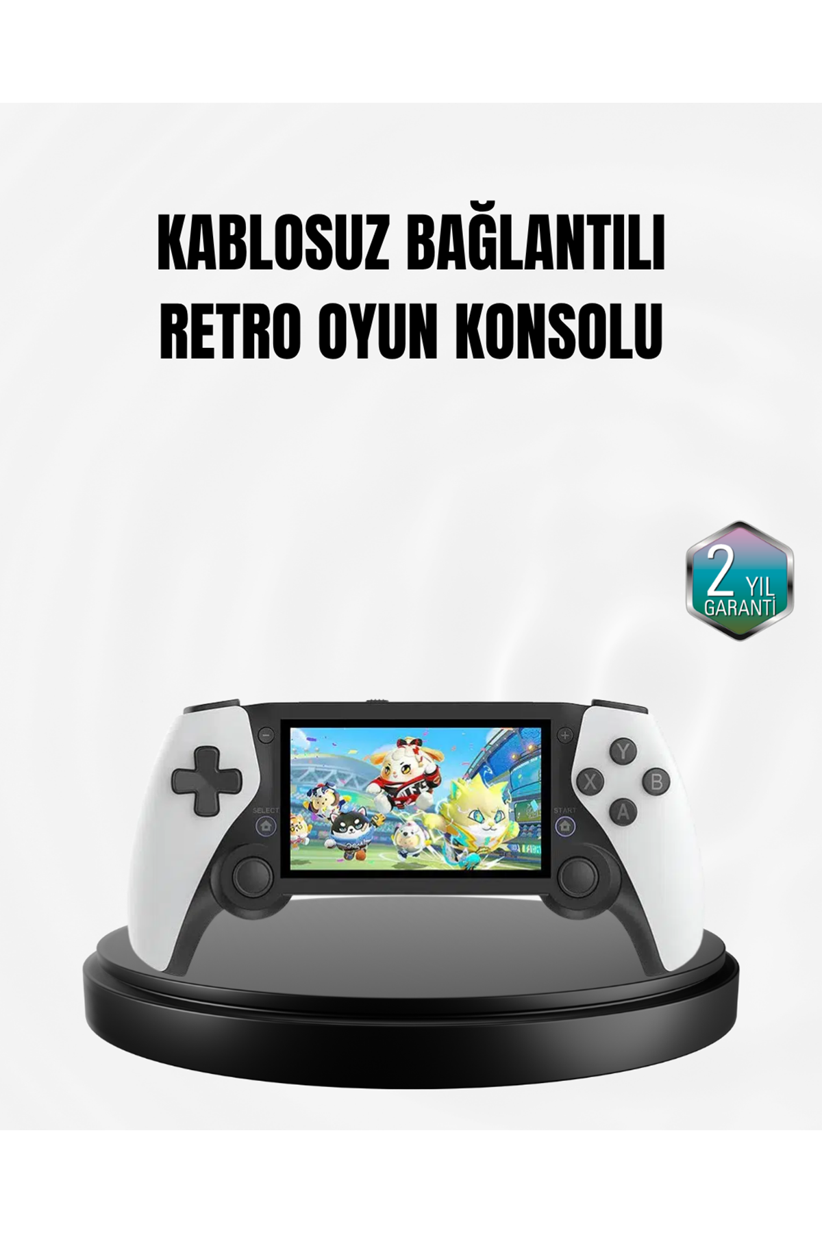 4.3 İnç Ekranlı Retro Oyun Konsolu – 64 GB Hafızalı, Şarjlı ve Multimedya Destekli