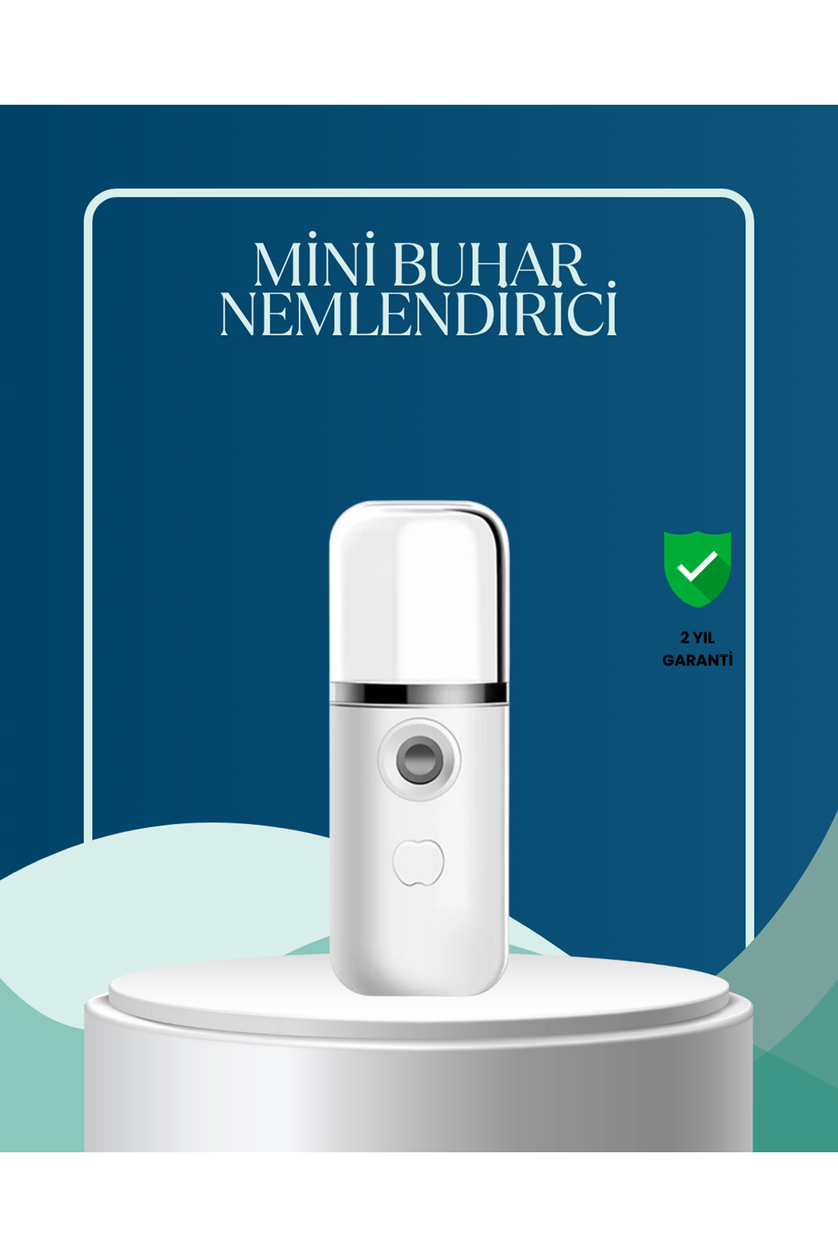 Akıllı Pro Teknolojili Şarjlı Nemlendirici – Portatif Cilt ve Hava Nemlendirici Cihaz