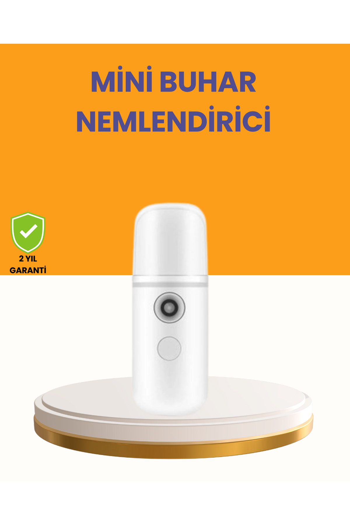 Taşınabilir Şarjlı Buhar Nemlendirici – Kablosuz Akıllı Pro Teknolojili Mini Cilt ve Ortam Nemlendirici