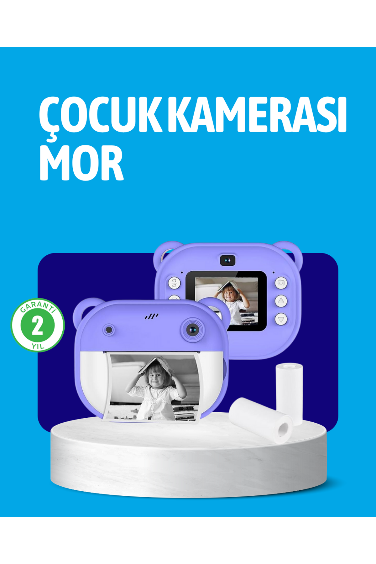 Anında Baskı Özellikli Çocuk Kamerası
