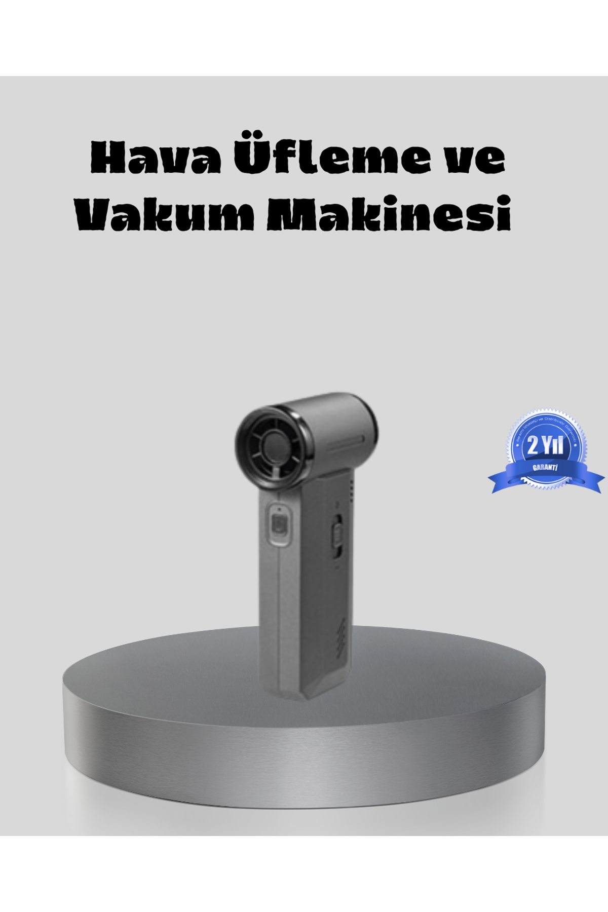 Şarjlı 130000 RPM Hava Üflemeli ve Vakumlu Araç Ev Temizlik Makinesi