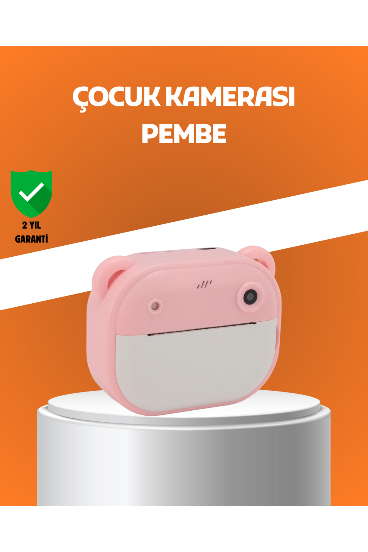 Termal Baskılı HD Şipşak Kamera 24MP Çift Lensli 32GB Hafızalı