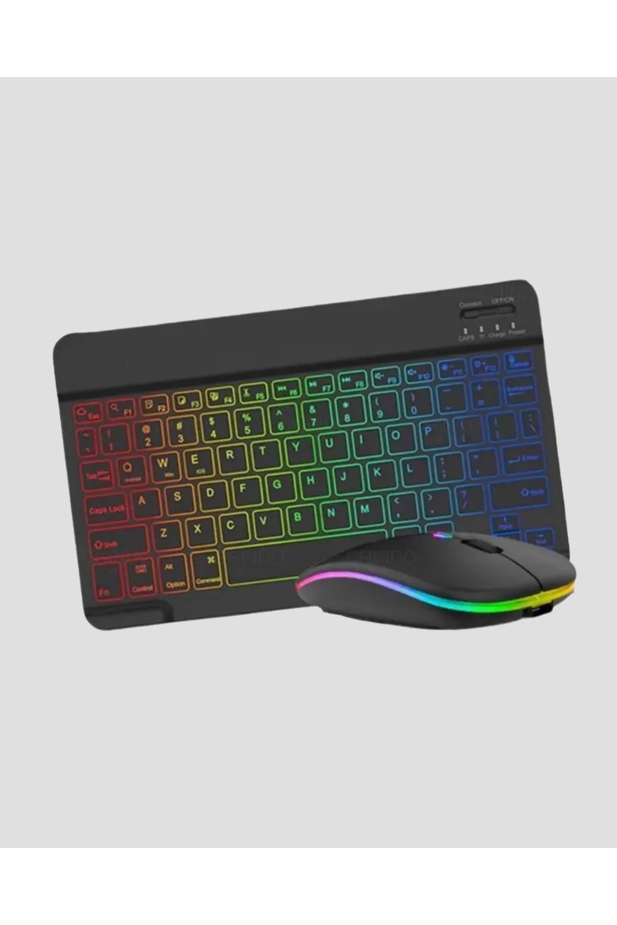 RGB Aydınlatmalı Q Klavye Türkçe Karakter Destekli