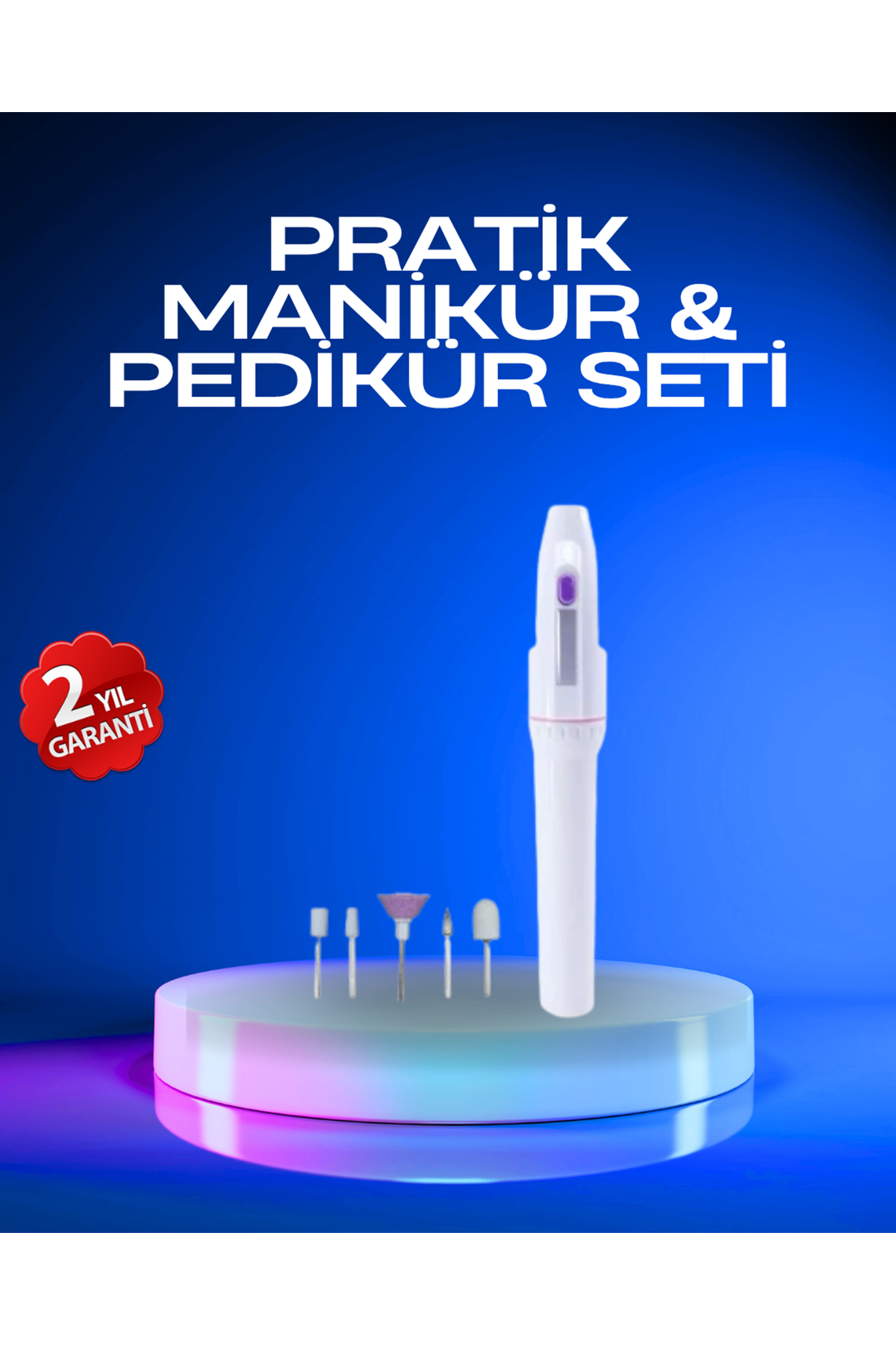 Taşınabilir Profesyonel Elektrikli Tırnak Matkap Seti – Sessiz, Güçlü ve Dayanıklı