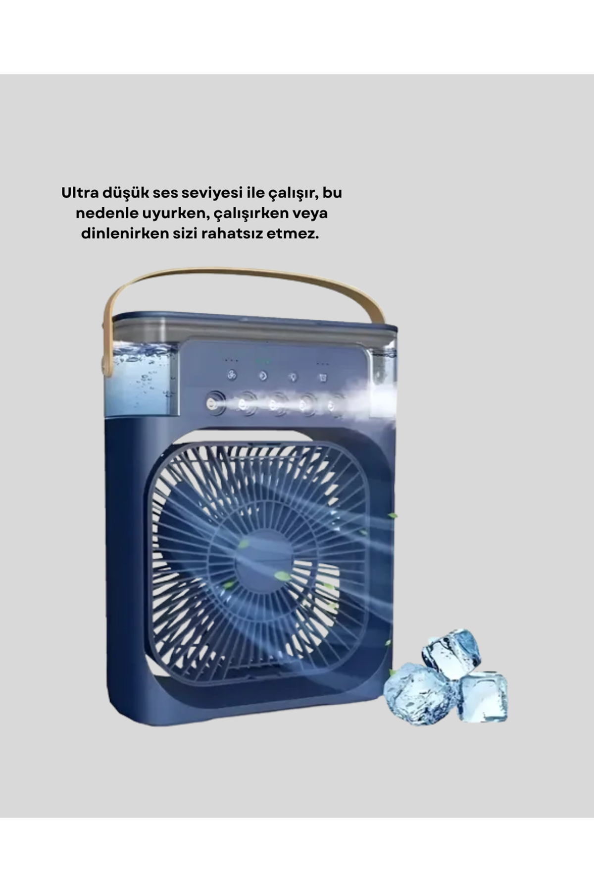 Turbo Teknolojili Ayarlanabilir Sessiz Masa ve Ofis Fanı