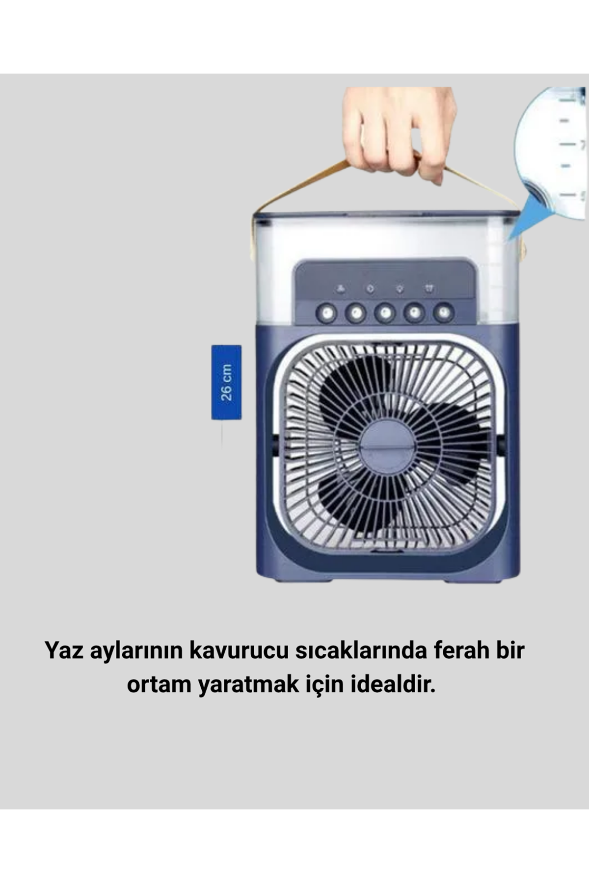 Turbo Teknolojili Ayarlanabilir Sessiz Masa ve Ofis Fanı